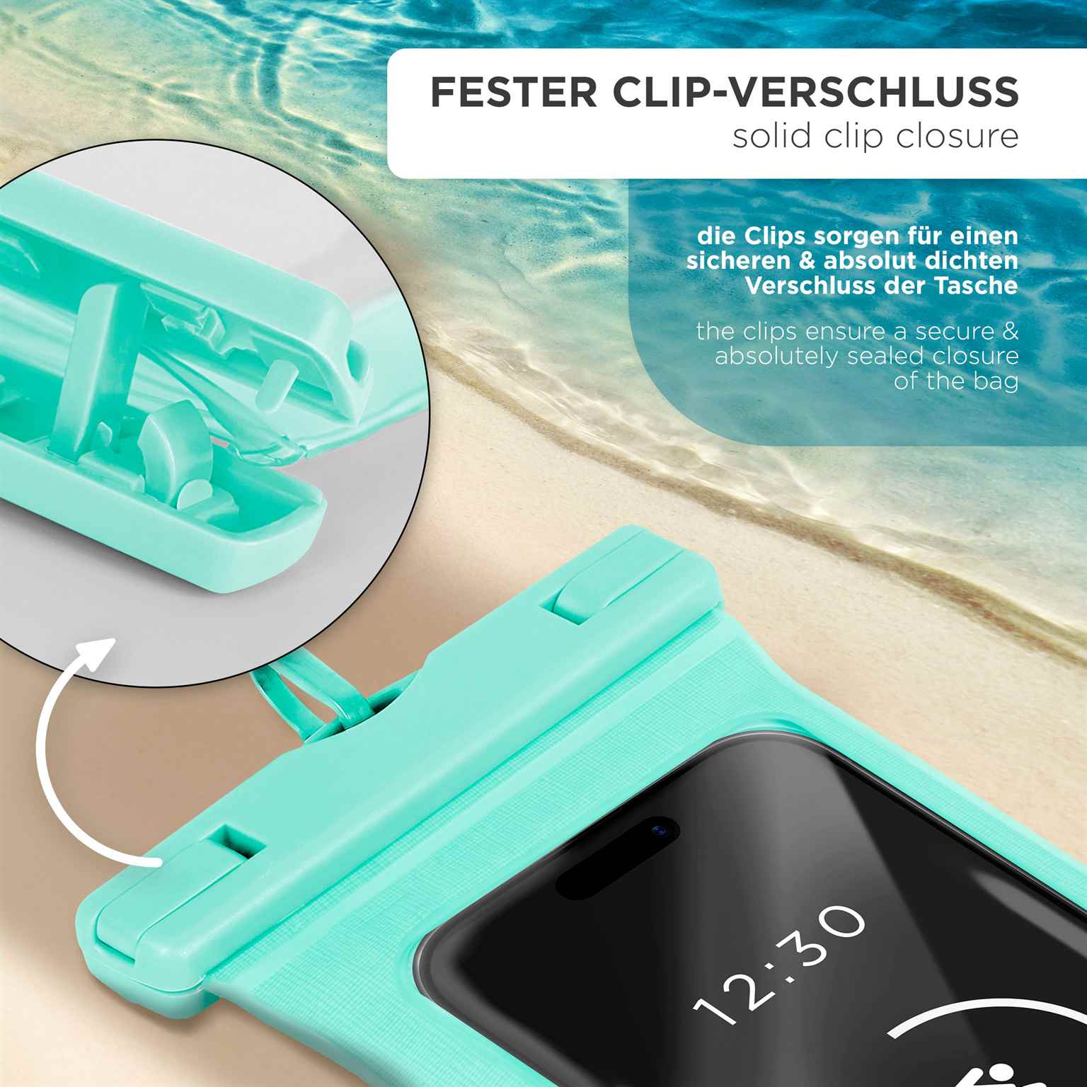 ONEFLOW Beach Bag iPhone Ultra wasserdichte Hülle – Produktbild 3
