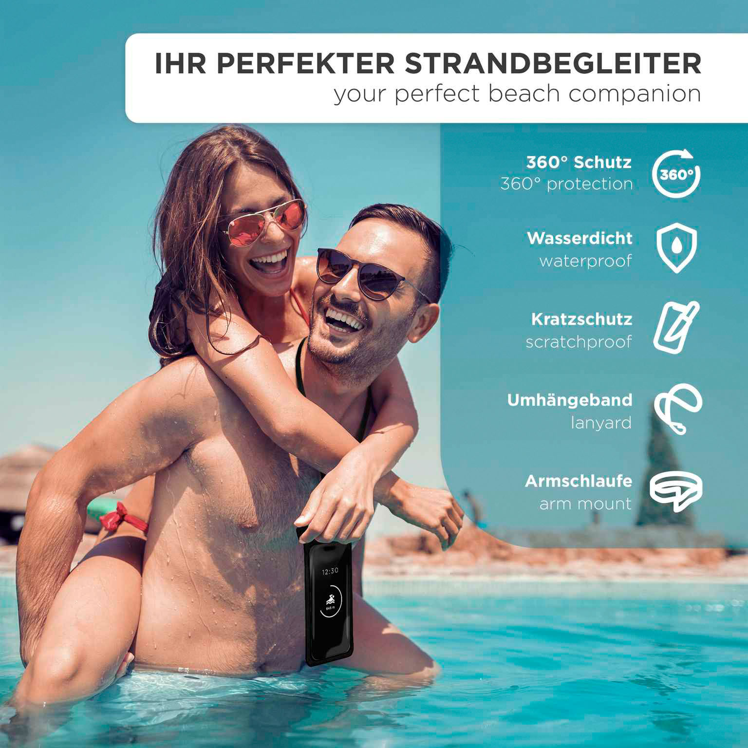 ONEFLOW Beach Bag Google Pixel 11 Pro Fold wasserdichte Hülle – Produktbild 2