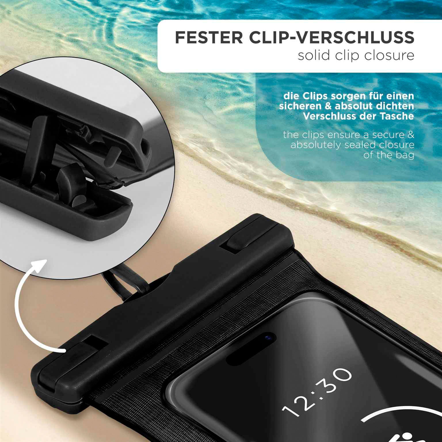 ONEFLOW Beach Bag Google Pixel 11 Pro Fold wasserdichte Hülle – Produktbild 3