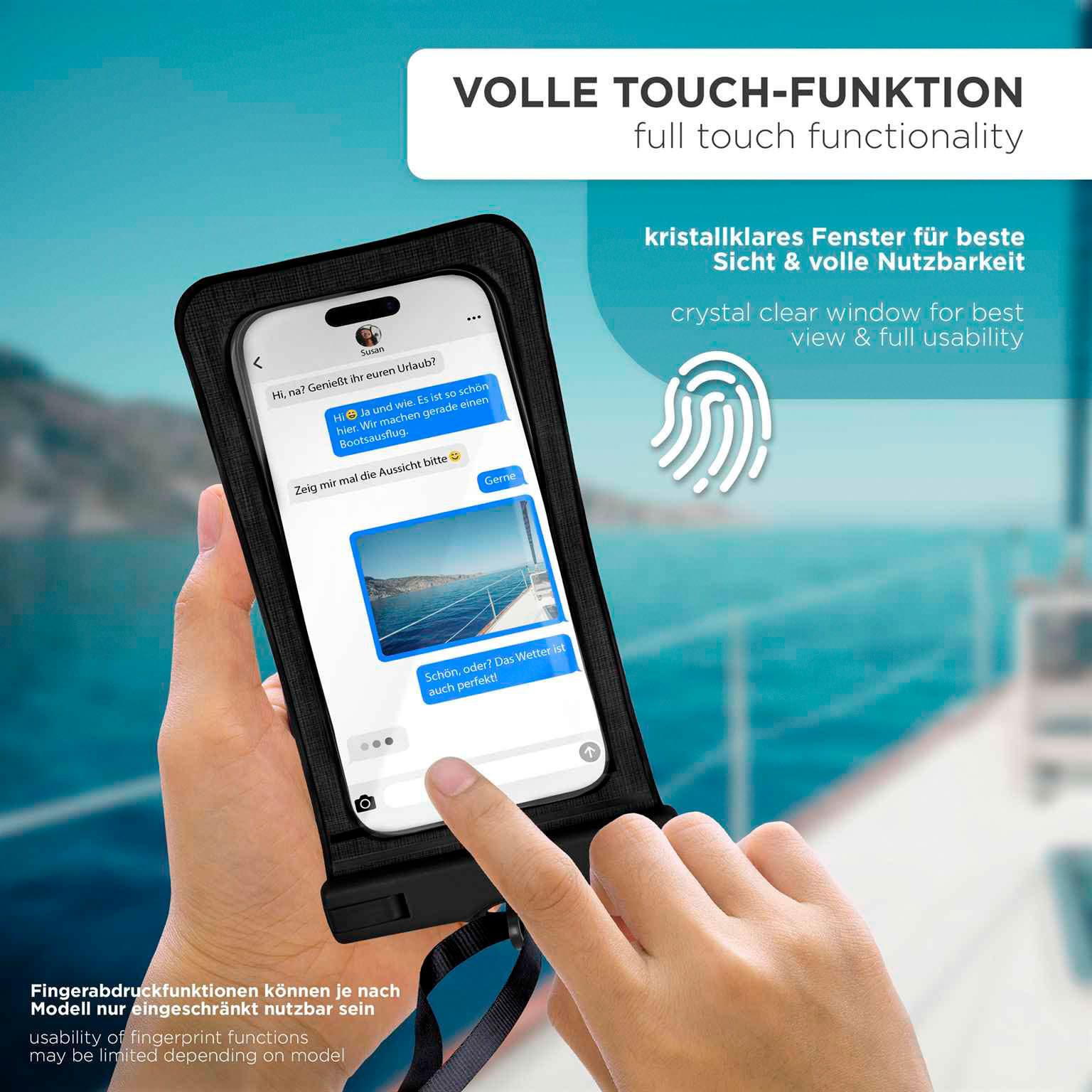 ONEFLOW Beach Bag Google Pixel 11 Pro wasserdichte Hülle – Produktbild 4