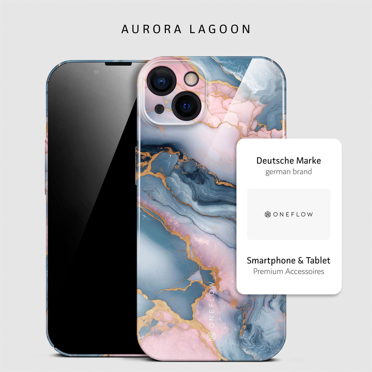 ONEFLOW Bliss Cover iPhone 13 Hülle in Marmor Design – Produktbild 4