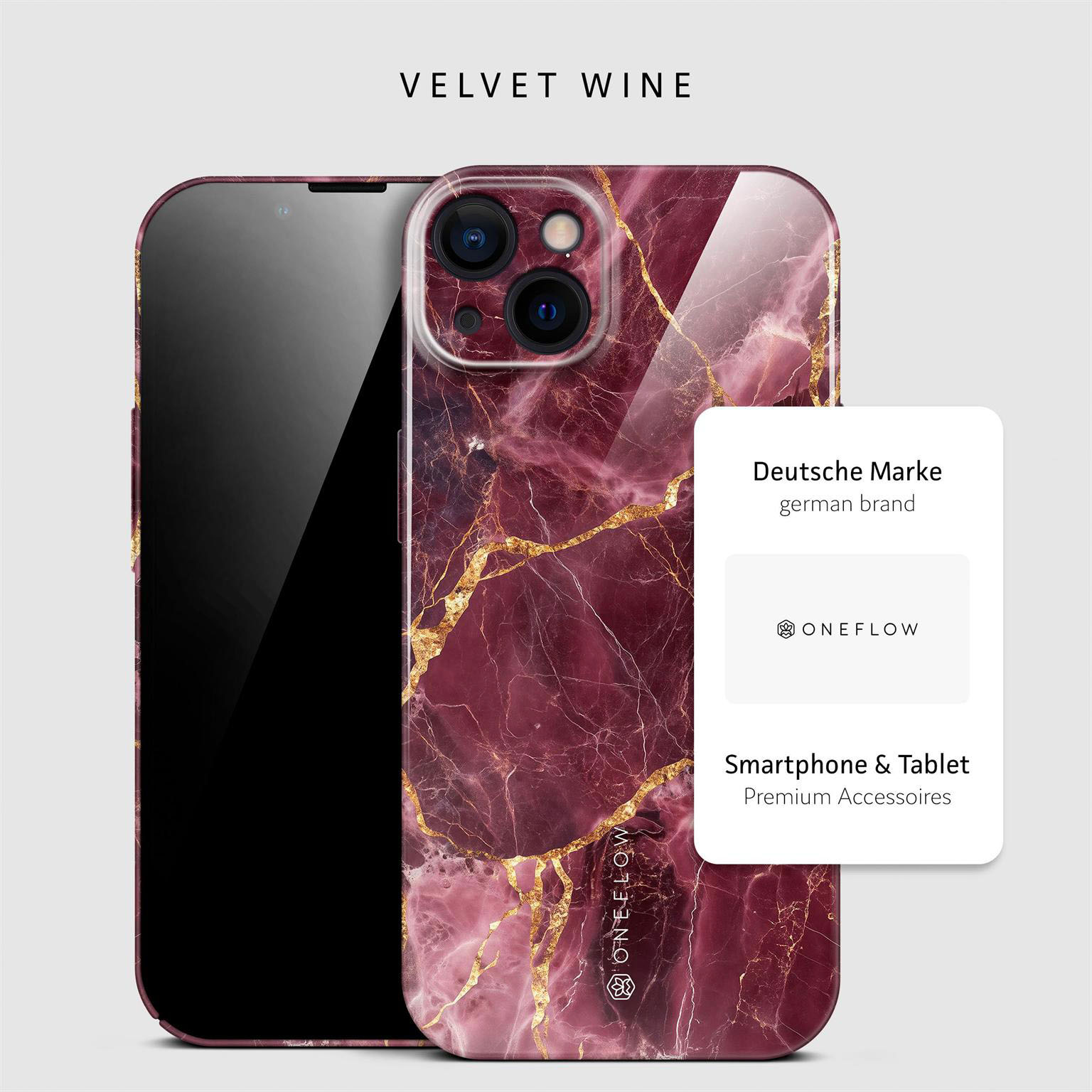 ONEFLOW Bliss Cover iPhone 13 Hülle in Marmor Design – Produktbild 4