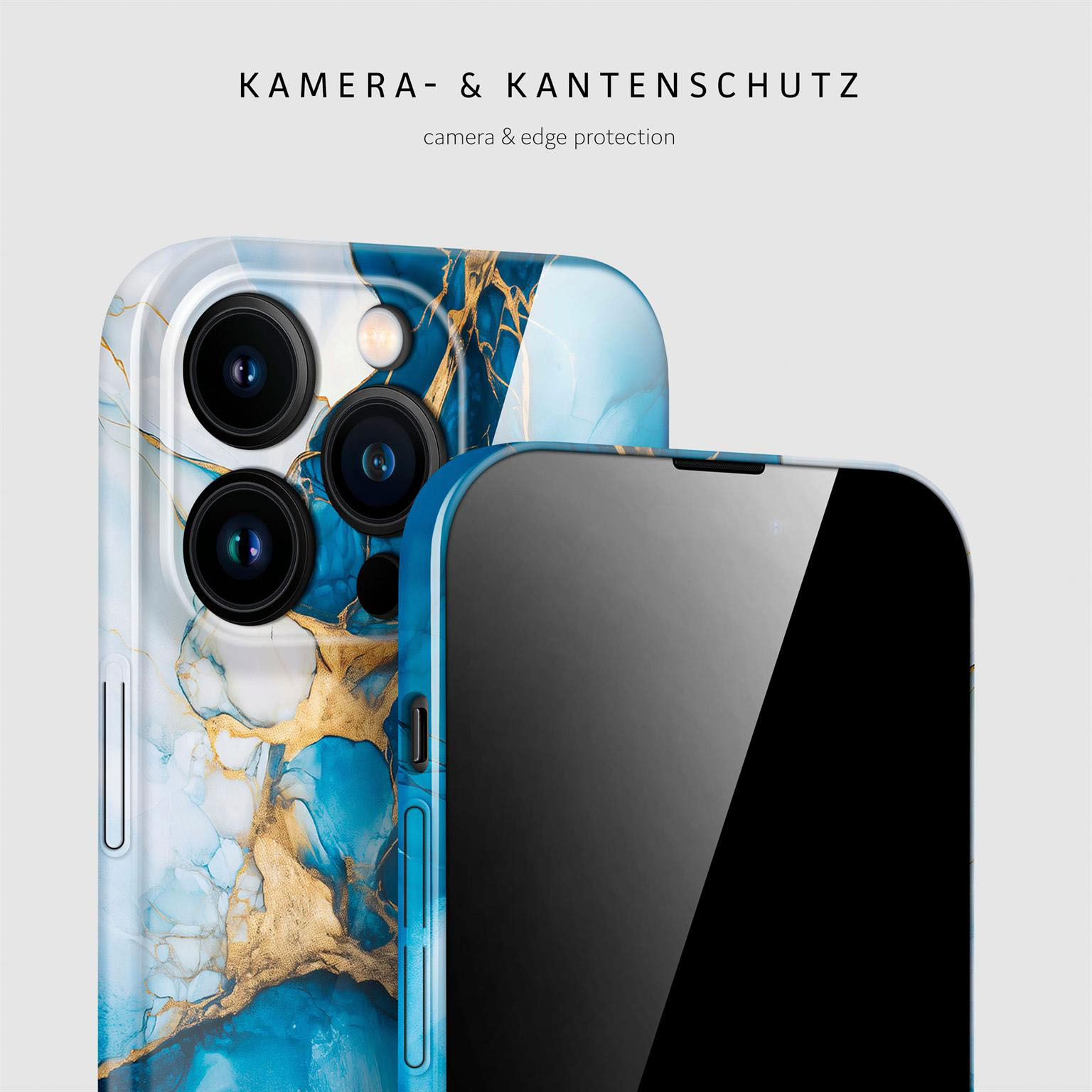ONEFLOW Bliss Cover iPhone 14 Pro Hülle in Marmor Design – Produktbild 2