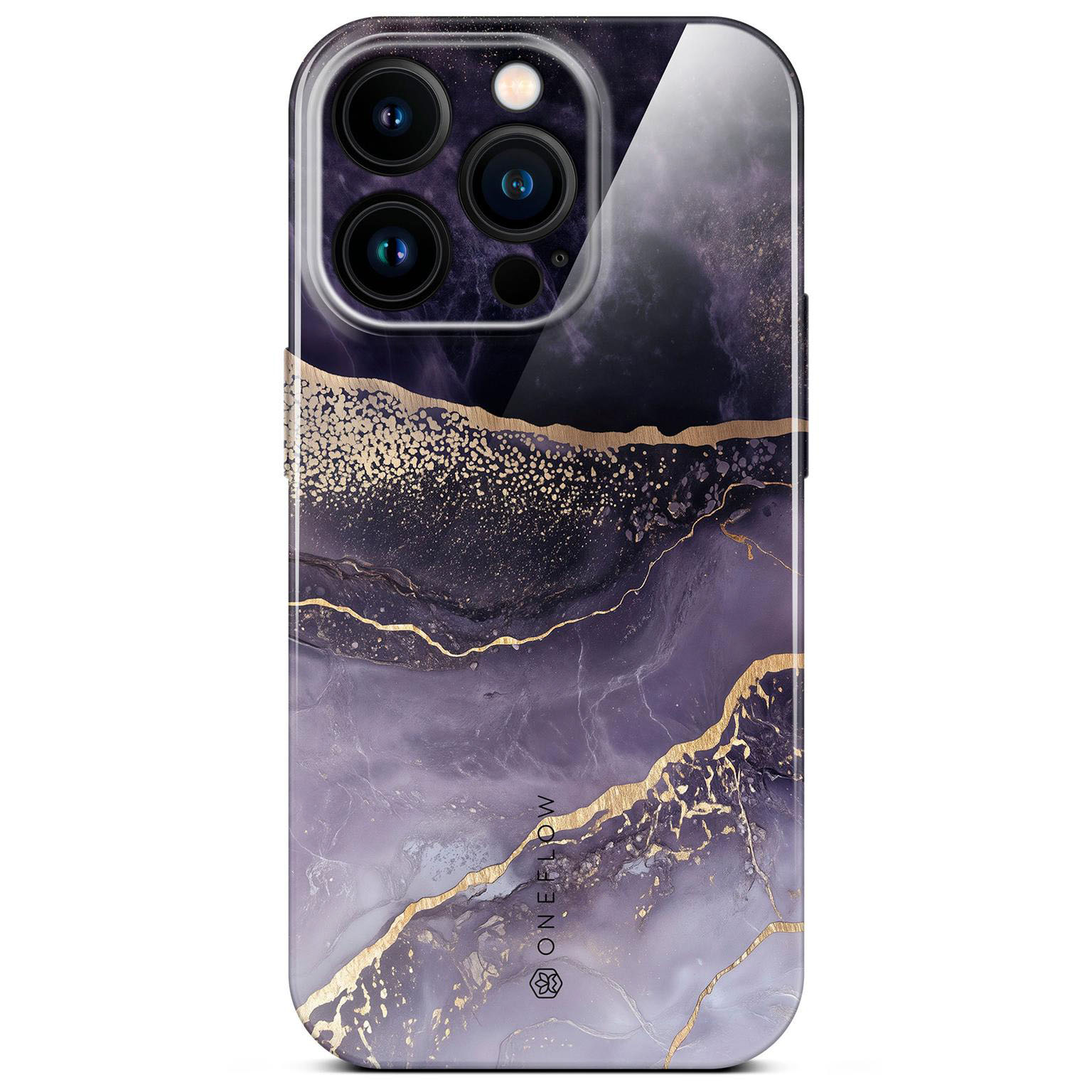 ONEFLOW Bliss Cover iPhone 14 Pro Hülle in Marmor Design – Produktbild 1