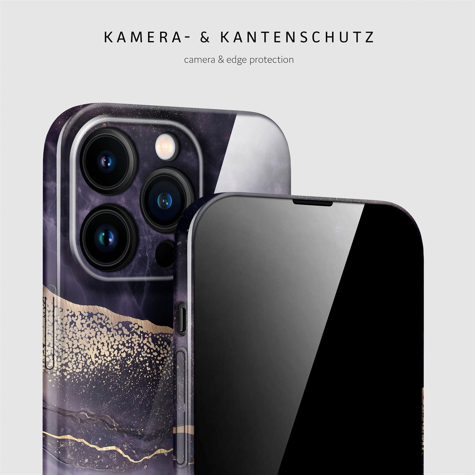 ONEFLOW Bliss Cover iPhone 14 Pro Hülle in Marmor Design – Produktbild 2