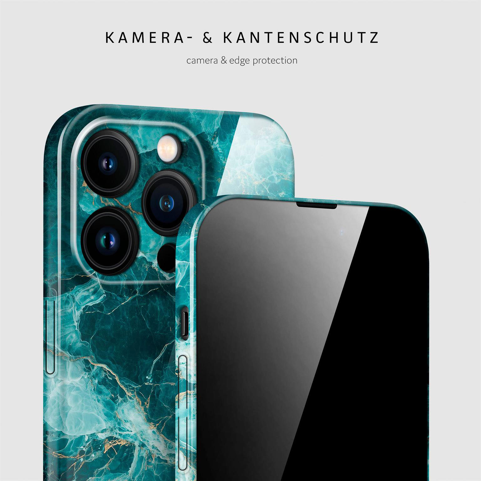 ONEFLOW Bliss Cover iPhone 14 Pro Hülle in Marmor Design – Produktbild 2