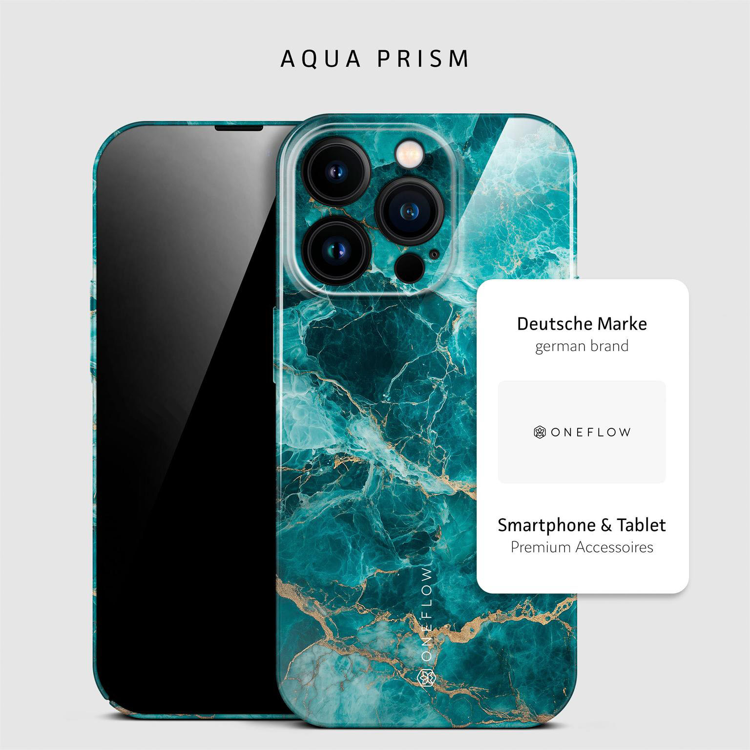 ONEFLOW Bliss Cover iPhone 14 Pro Hülle in Marmor Design – Produktbild 4