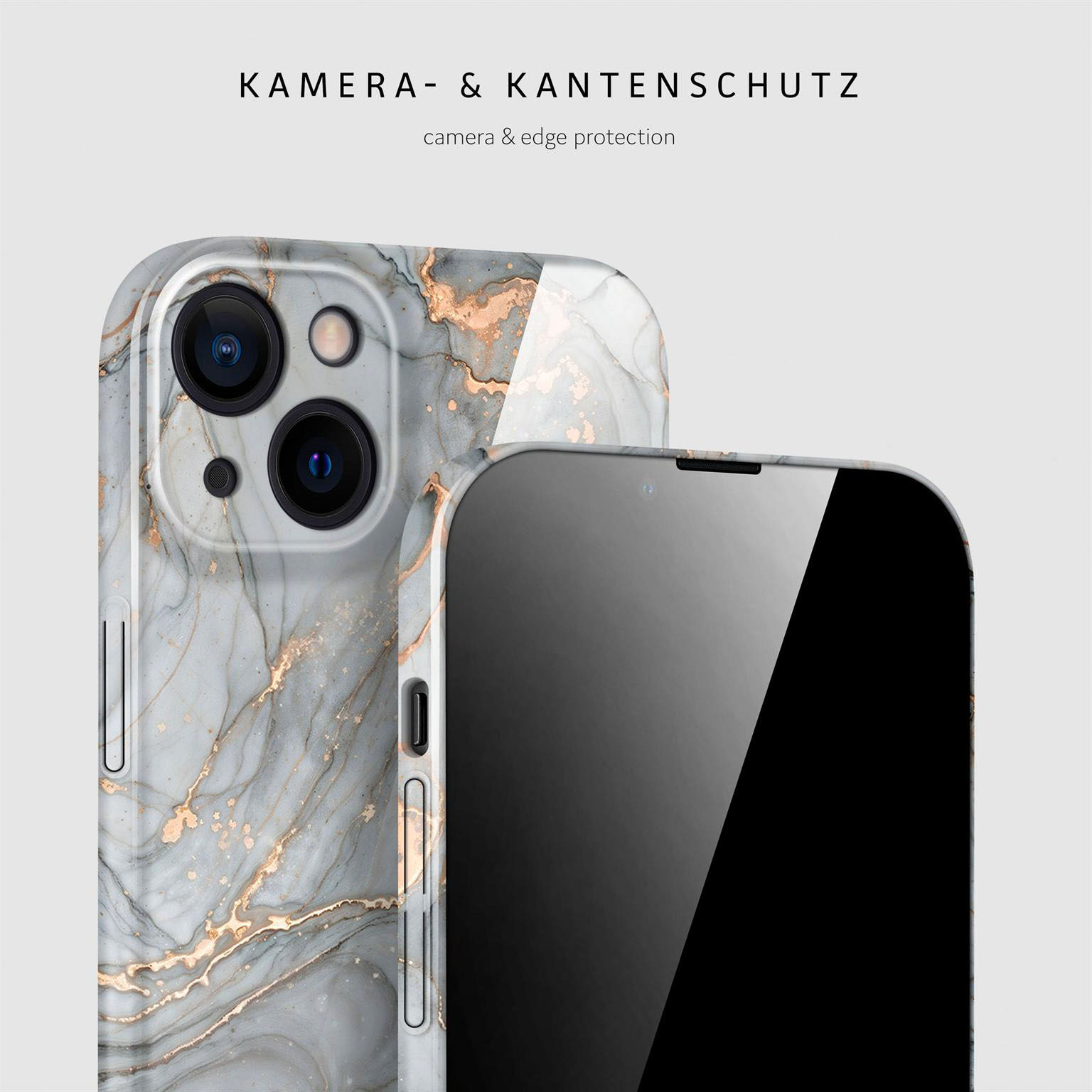 ONEFLOW Bliss Cover iPhone 14 Hülle in Marmor Design – Produktbild 2