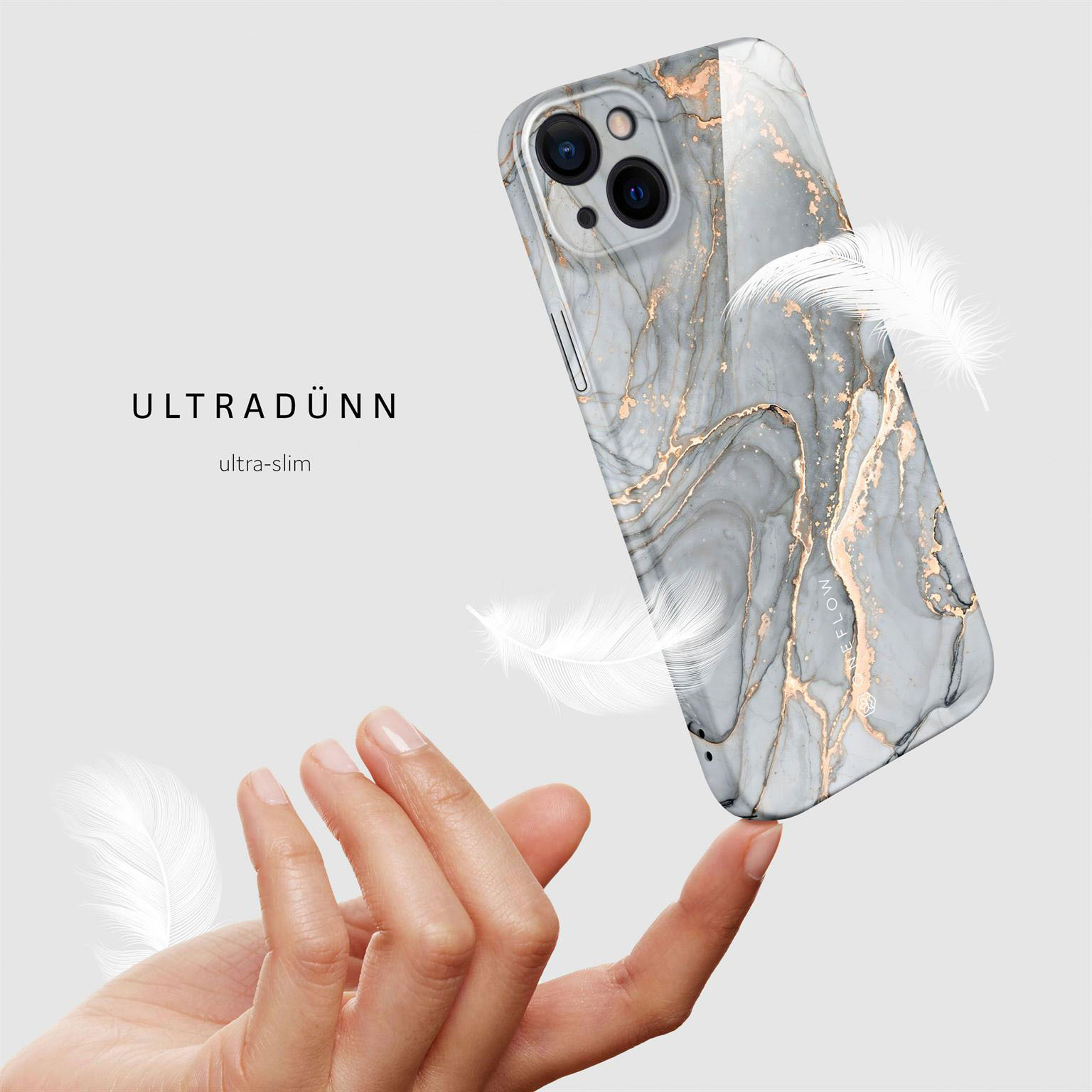ONEFLOW Bliss Cover iPhone 14 Hülle in Marmor Design – Produktbild 5