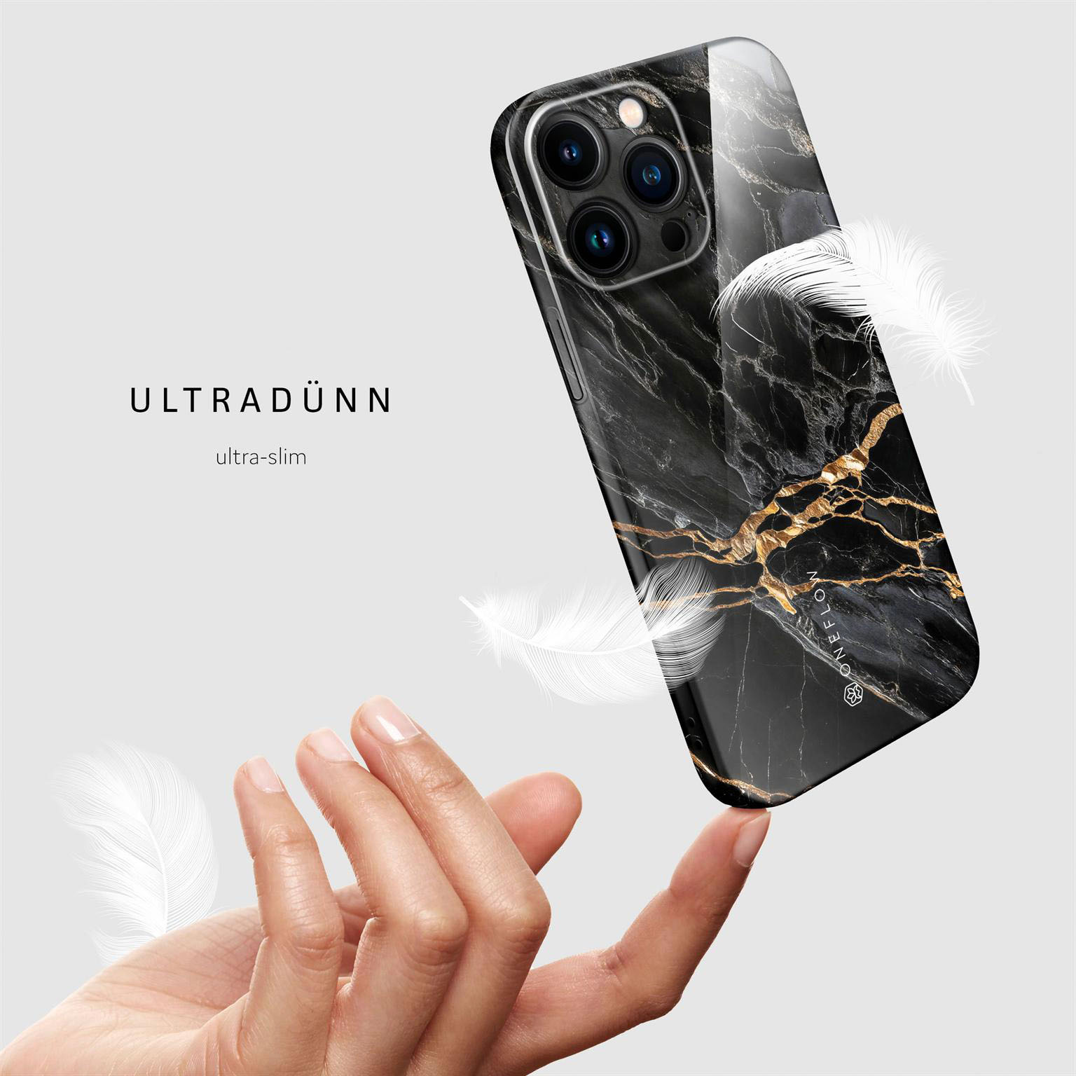 ONEFLOW Bliss Cover iPhone 15 Pro Max Hülle in Marmor Design – Produktbild 5