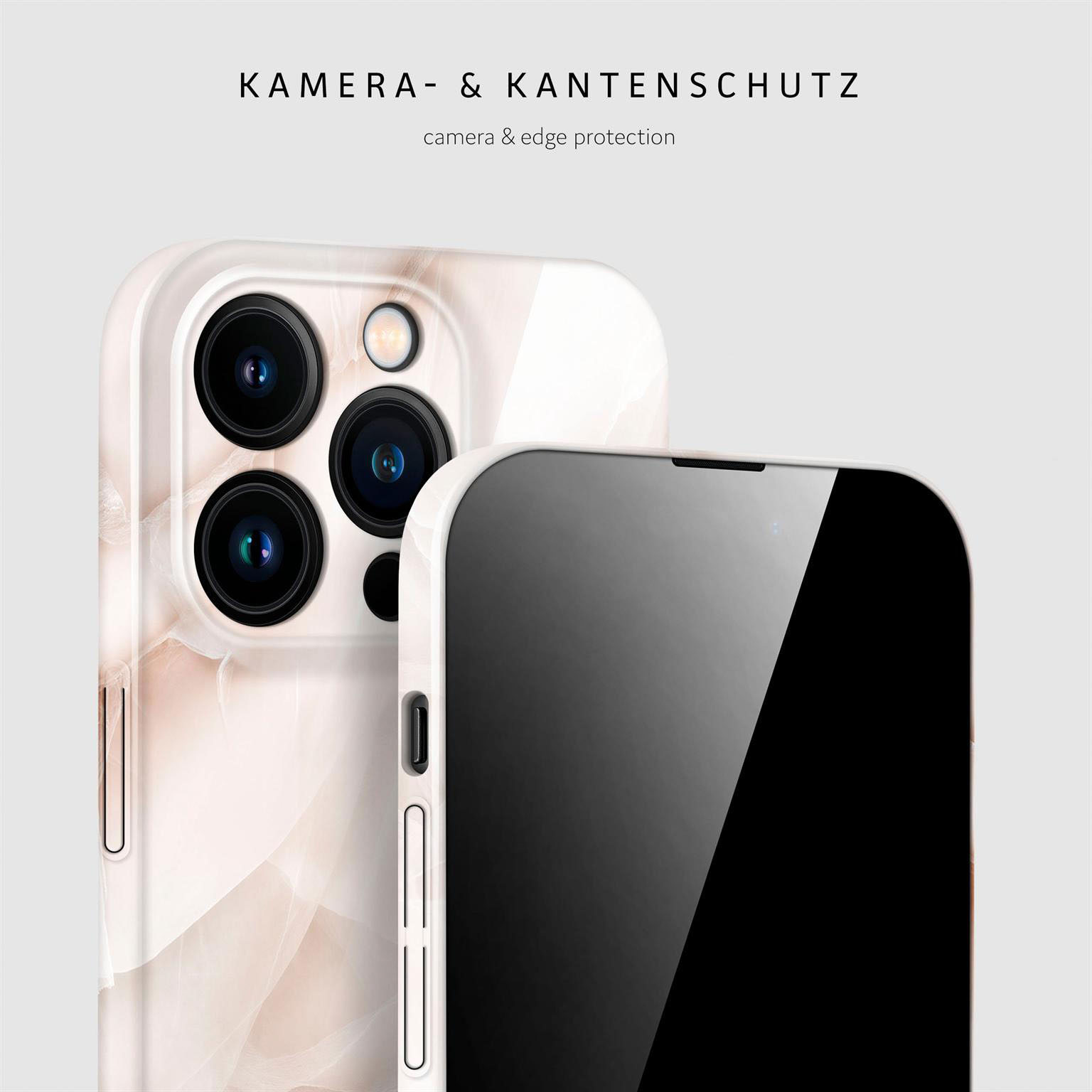 ONEFLOW Bliss Cover iPhone 15 Pro Hülle in Marmor Design – Produktbild 2
