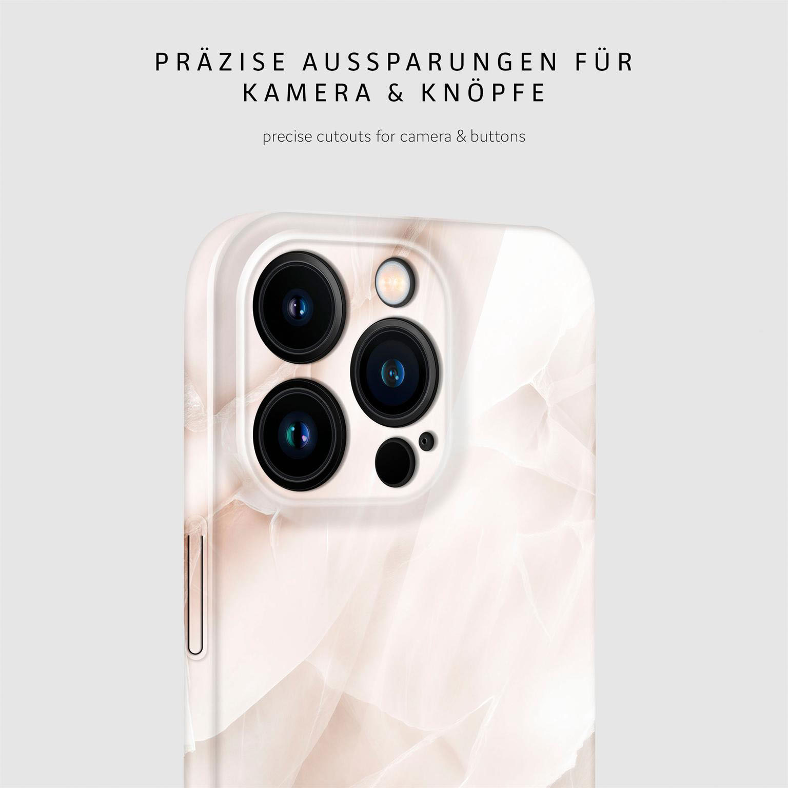 ONEFLOW Bliss Cover iPhone 15 Pro Hülle in Marmor Design – Produktbild 7