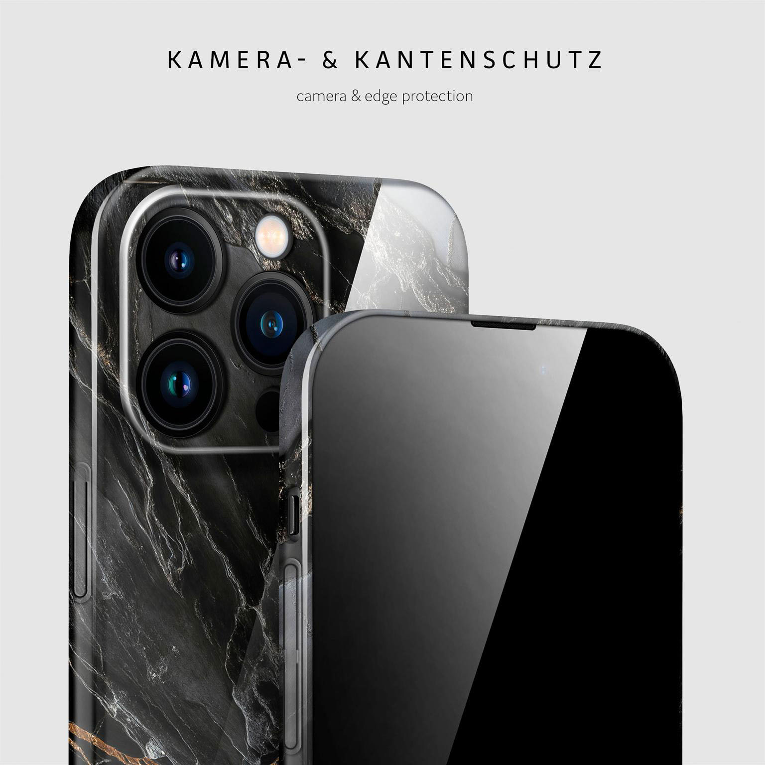 ONEFLOW Bliss Cover iPhone 15 Pro Hülle in Marmor Design – Produktbild 2
