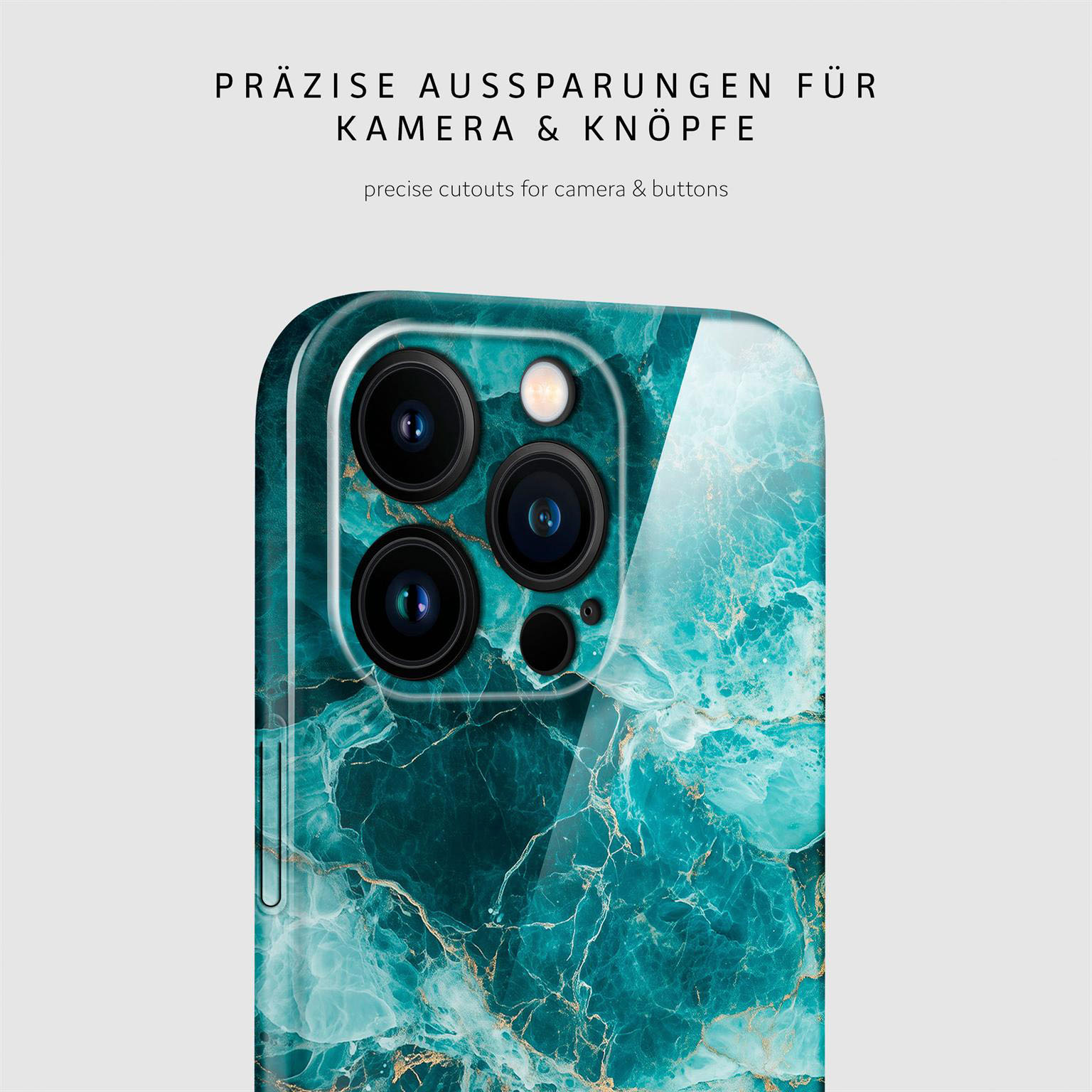 ONEFLOW Bliss Cover iPhone 15 Pro Hülle in Marmor Design – Produktbild 7