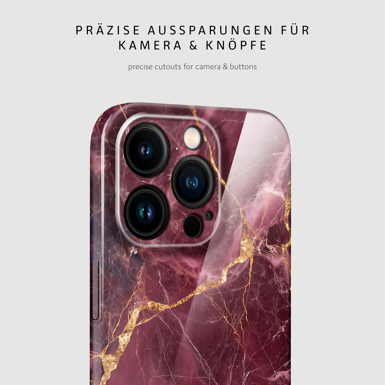 ONEFLOW Bliss Cover iPhone 15 Pro Hülle in Marmor Design – Produktbild 7