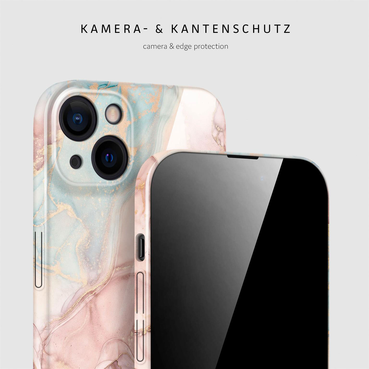 ONEFLOW Bliss Cover iPhone 15 Hülle in Marmor Design – Produktbild 2