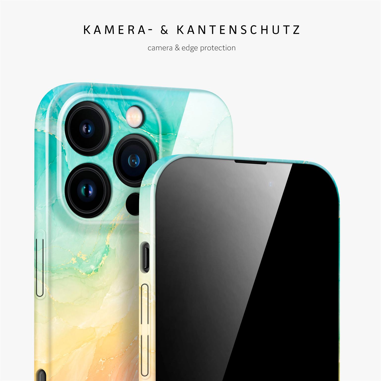 ONEFLOW Bliss Cover iPhone 16 Pro Hülle in Marmor Design – Produktbild 2