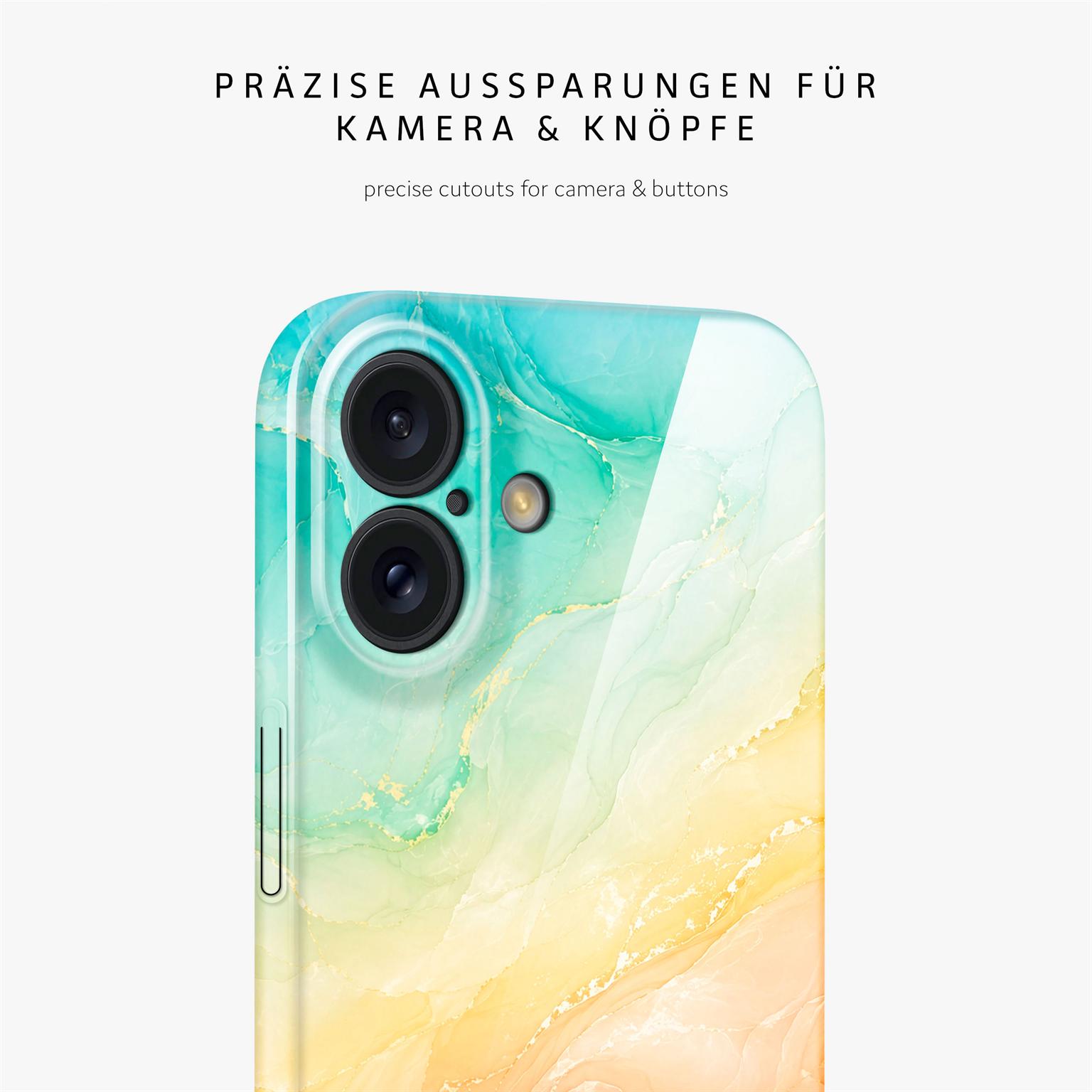 ONEFLOW Bliss Cover iPhone 16 Hülle in Marmor Design – Produktbild 7