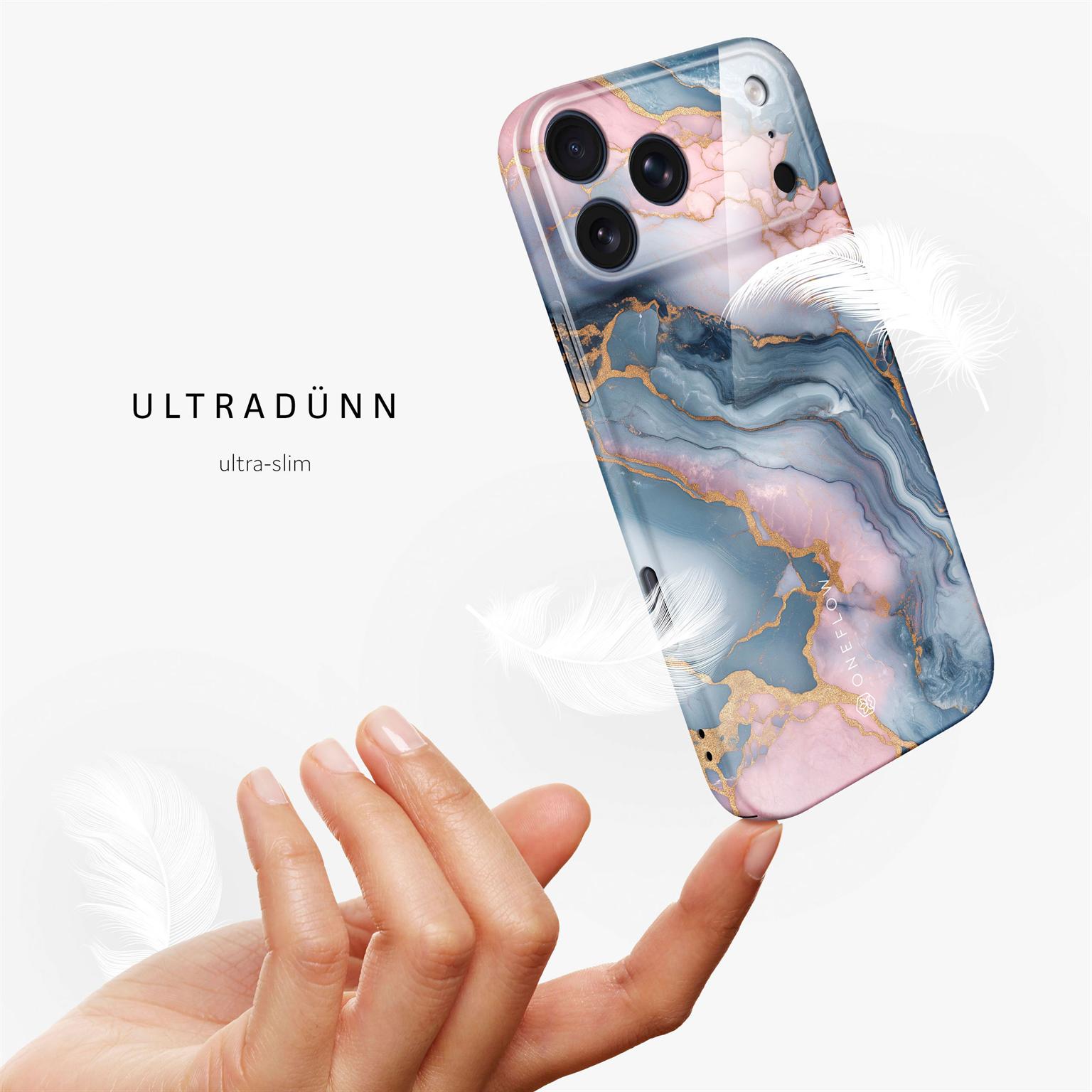 ONEFLOW Bliss Cover iPhone 18 Pro Hülle in Marmor Design – Produktbild 5