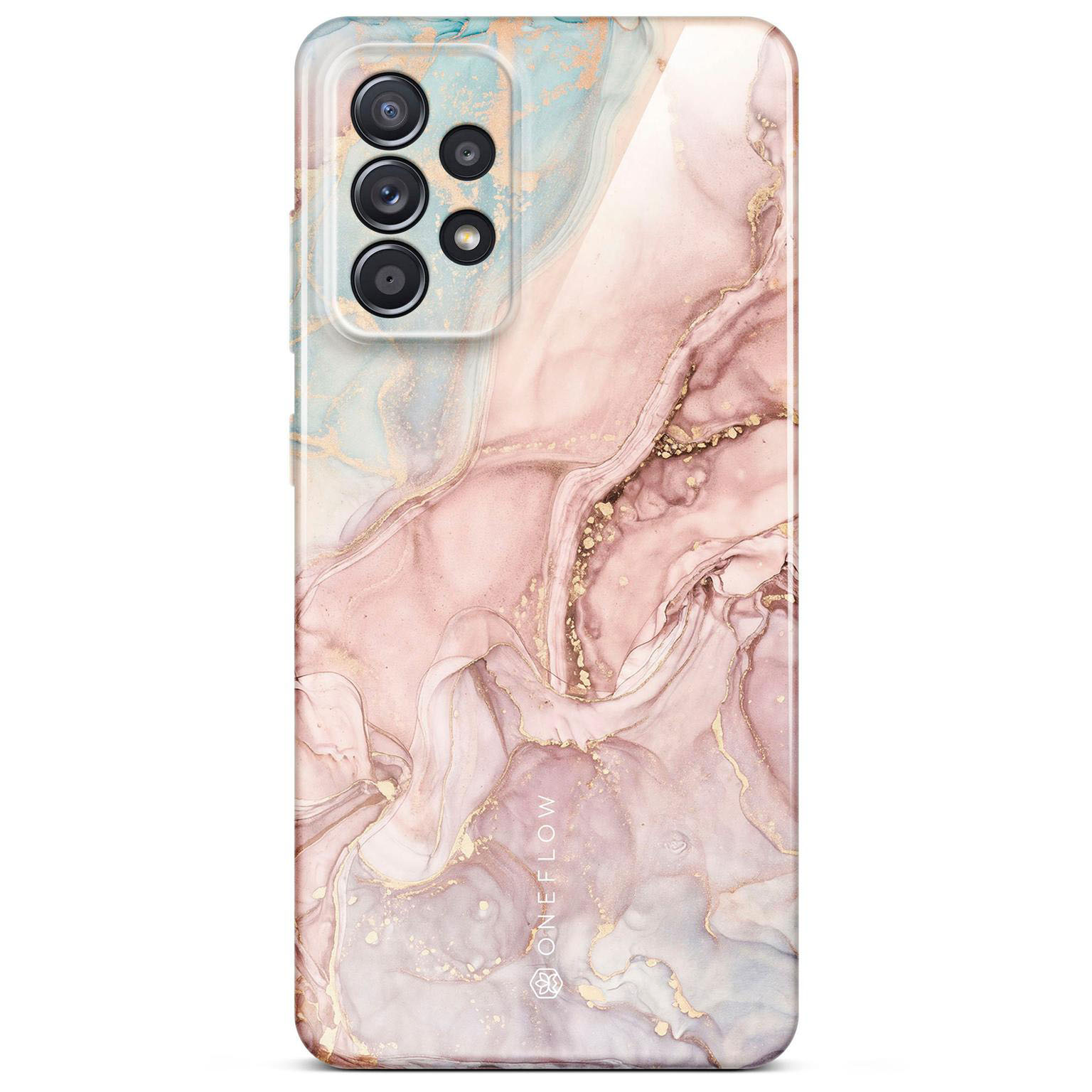 ONEFLOW Bliss Cover Samsung Galaxy A52 Hülle in Marmor Design – Produktbild 1
