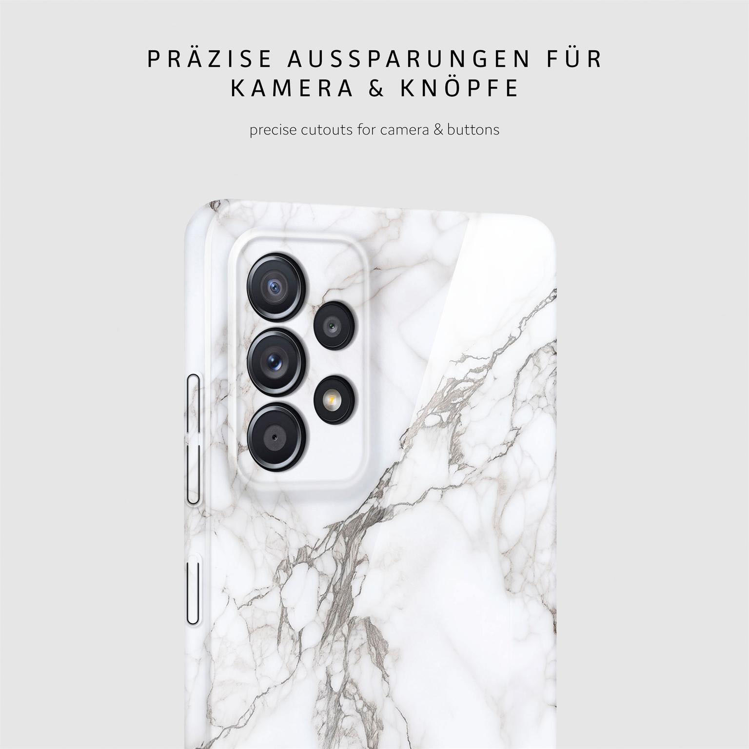 ONEFLOW Bliss Cover Samsung Galaxy A52 Hülle in Marmor Design – Produktbild 7