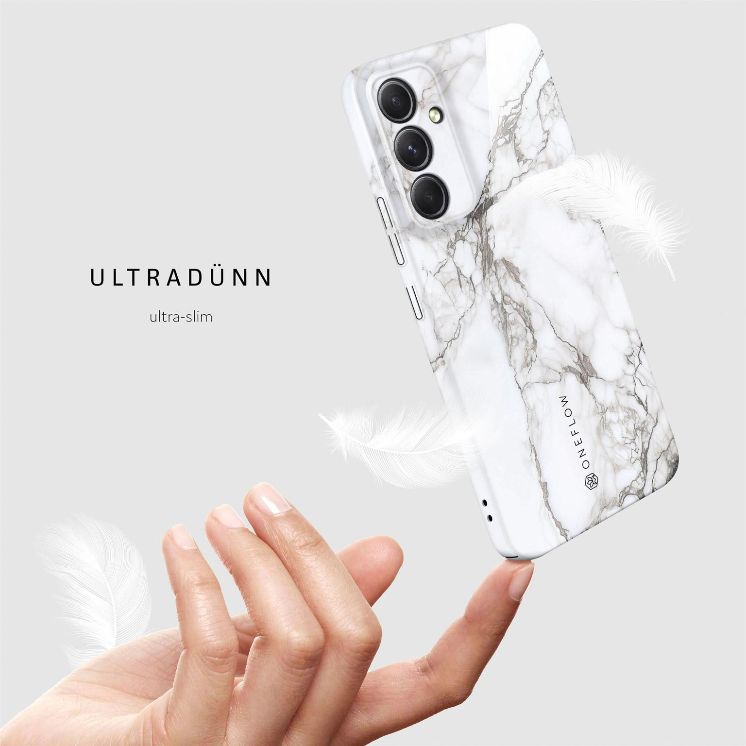 ONEFLOW Bliss Cover Samsung Galaxy A54 5G Hülle in Marmor Design – Produktbild 5