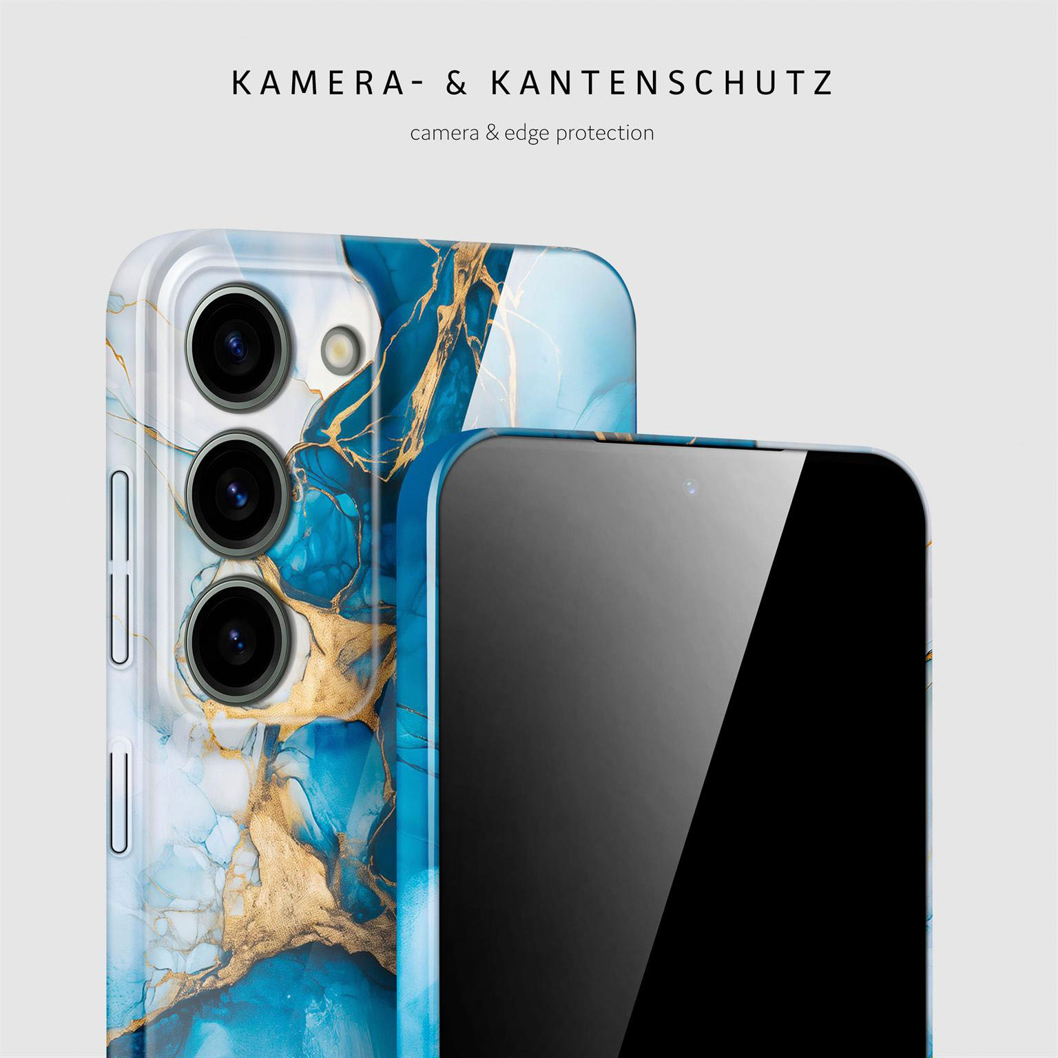 ONEFLOW Bliss Cover Samsung Galaxy S23 Hülle in Marmor Design – Produktbild 2