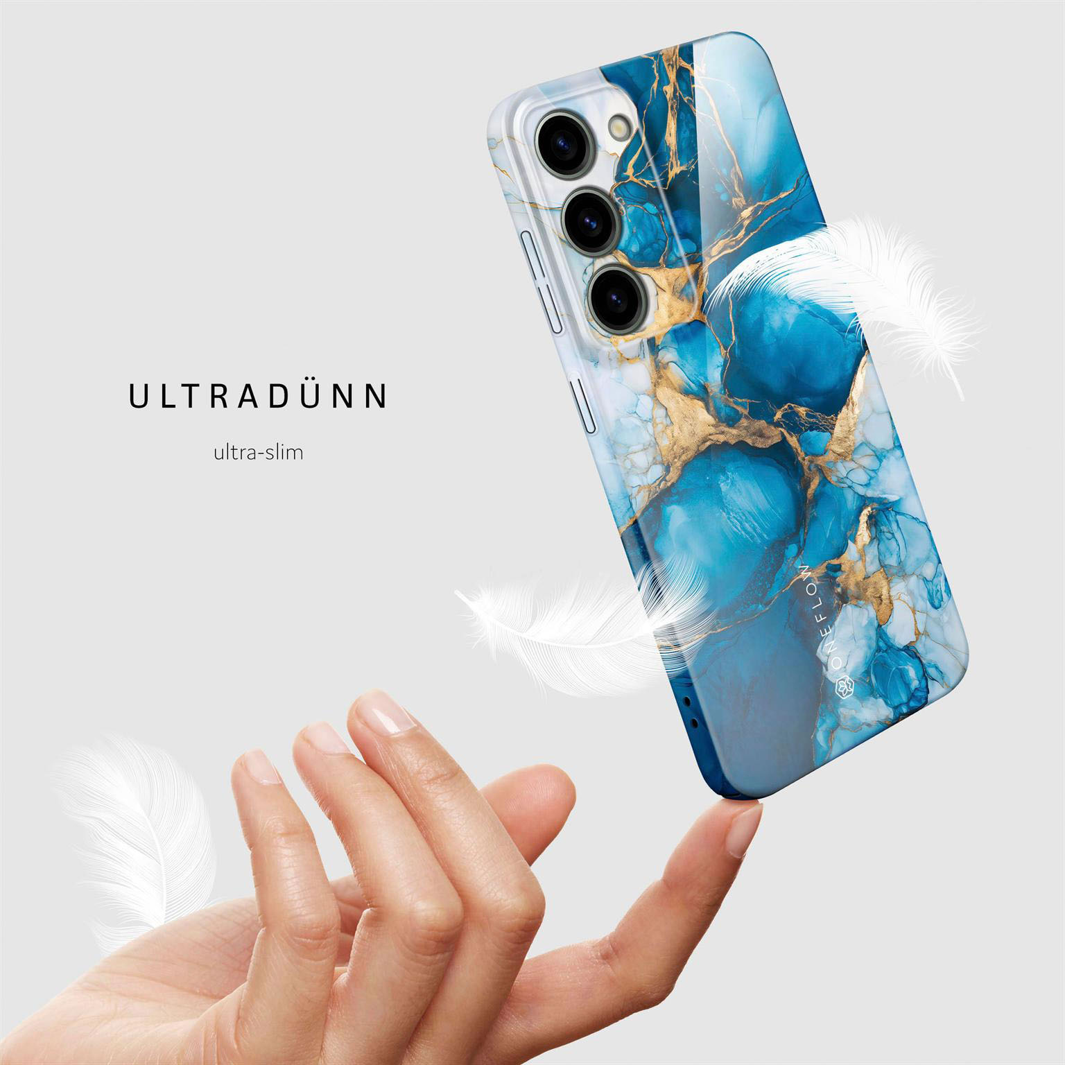 ONEFLOW Bliss Cover Samsung Galaxy S23 Hülle in Marmor Design – Produktbild 5