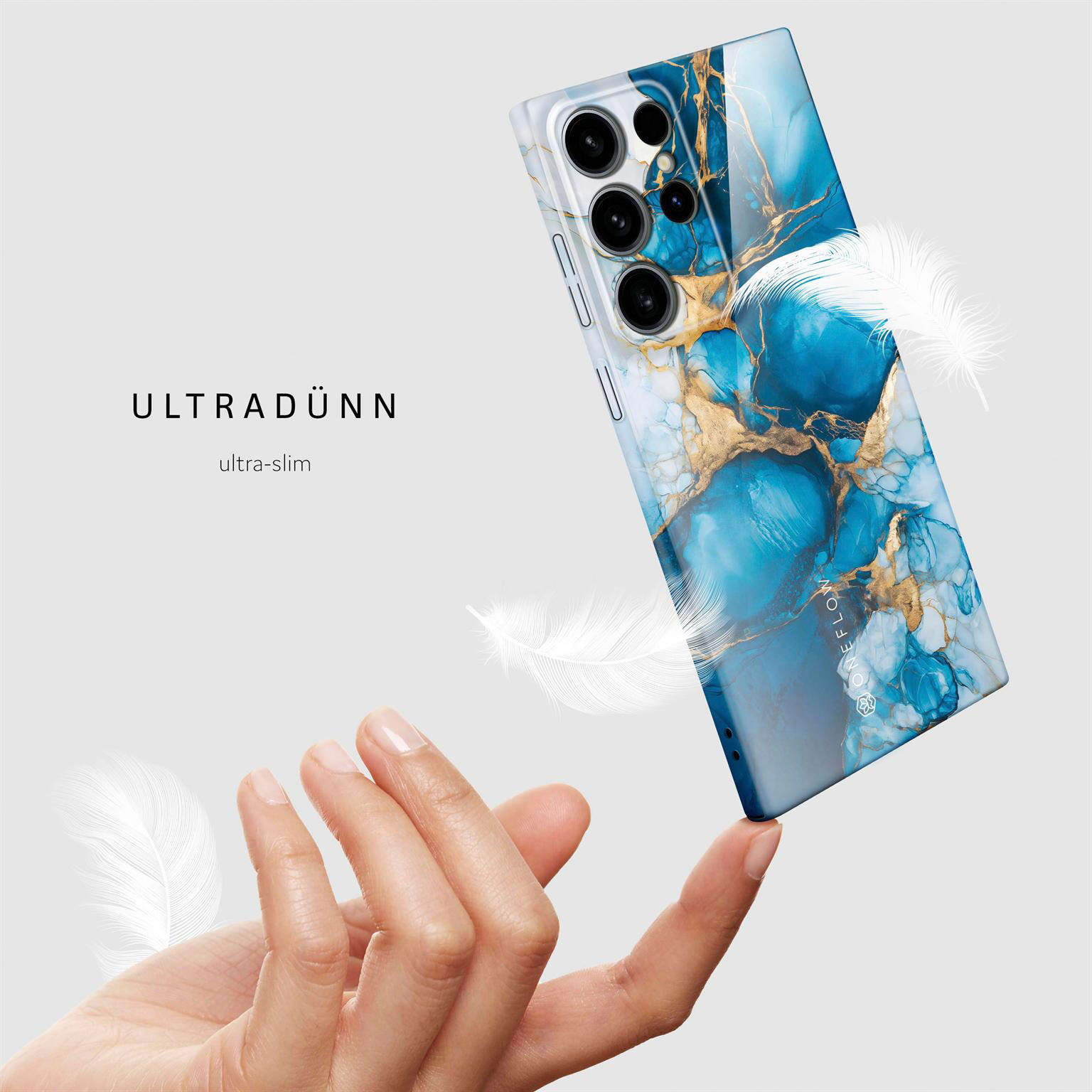 ONEFLOW Bliss Cover Samsung Galaxy S24 Ultra Hülle in Marmor Design – Produktbild 5