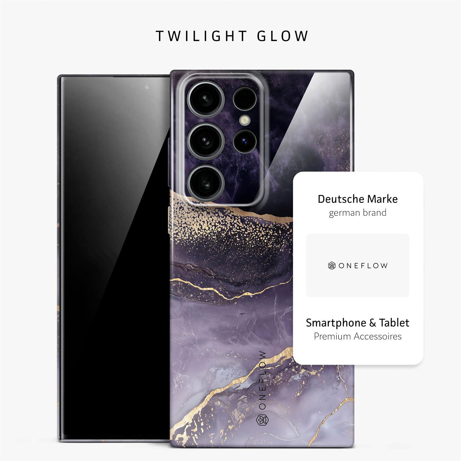 ONEFLOW Bliss Cover Samsung Galaxy S24 Ultra Hülle in Marmor Design – Produktbild 4