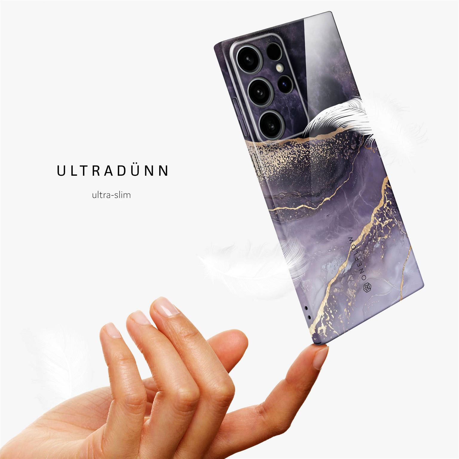 ONEFLOW Bliss Cover Samsung Galaxy S24 Ultra Hülle in Marmor Design – Produktbild 5