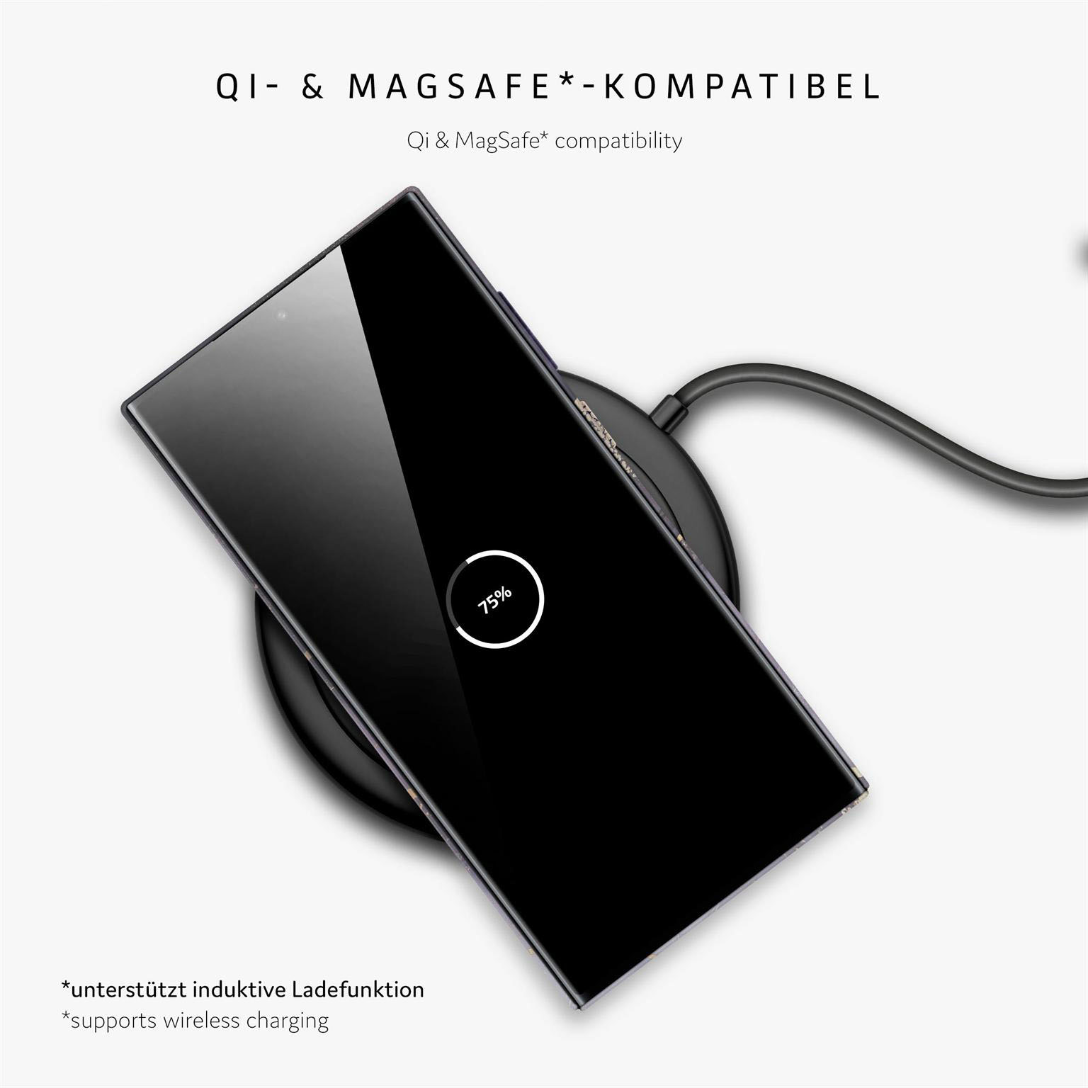 ONEFLOW Bliss Cover Samsung Galaxy S24 Ultra Hülle in Marmor Design – Produktbild 6