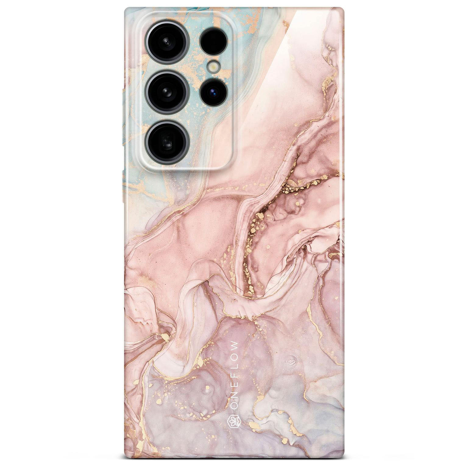 ONEFLOW Bliss Cover Samsung Galaxy S24 Ultra Hülle in Marmor Design – Produktbild 1