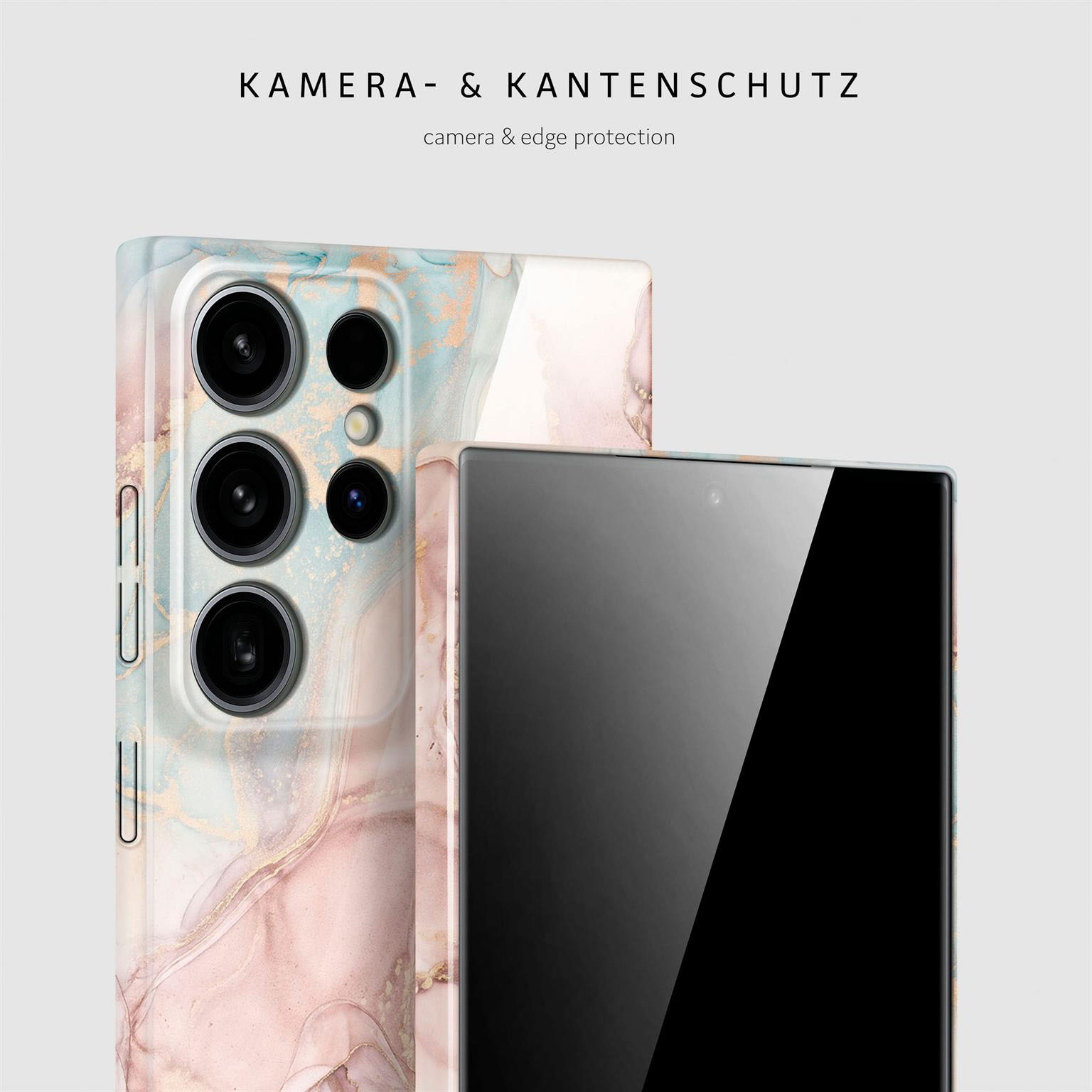 ONEFLOW Bliss Cover Samsung Galaxy S24 Ultra Hülle in Marmor Design – Produktbild 2