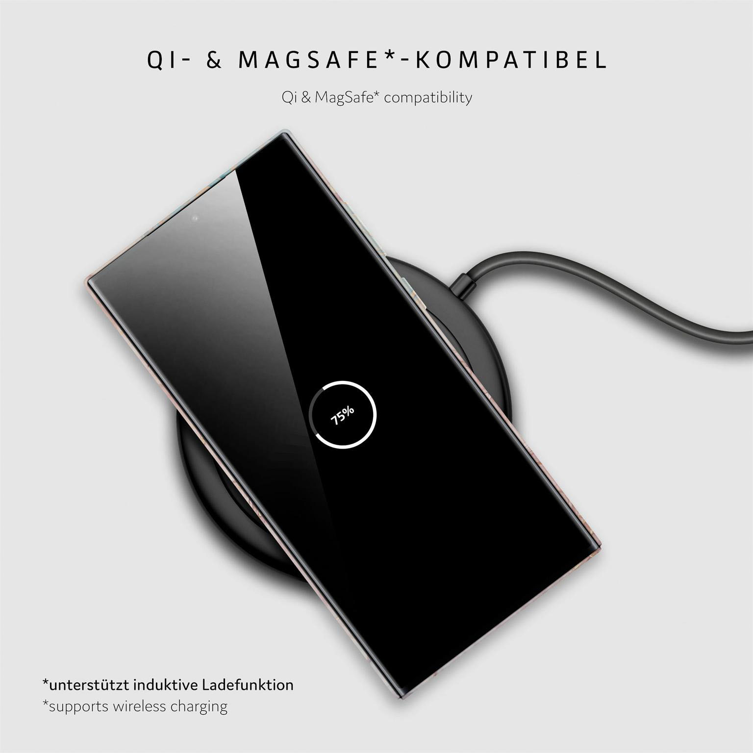 ONEFLOW Bliss Cover Samsung Galaxy S24 Ultra Hülle in Marmor Design – Produktbild 6
