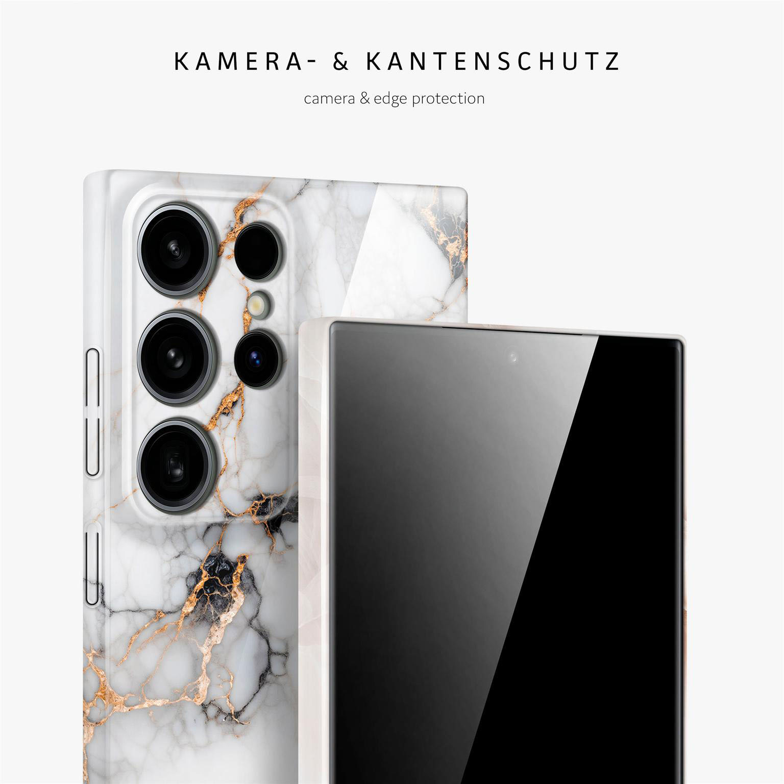 ONEFLOW Bliss Cover Samsung Galaxy S24 Ultra Hülle in Marmor Design – Produktbild 2
