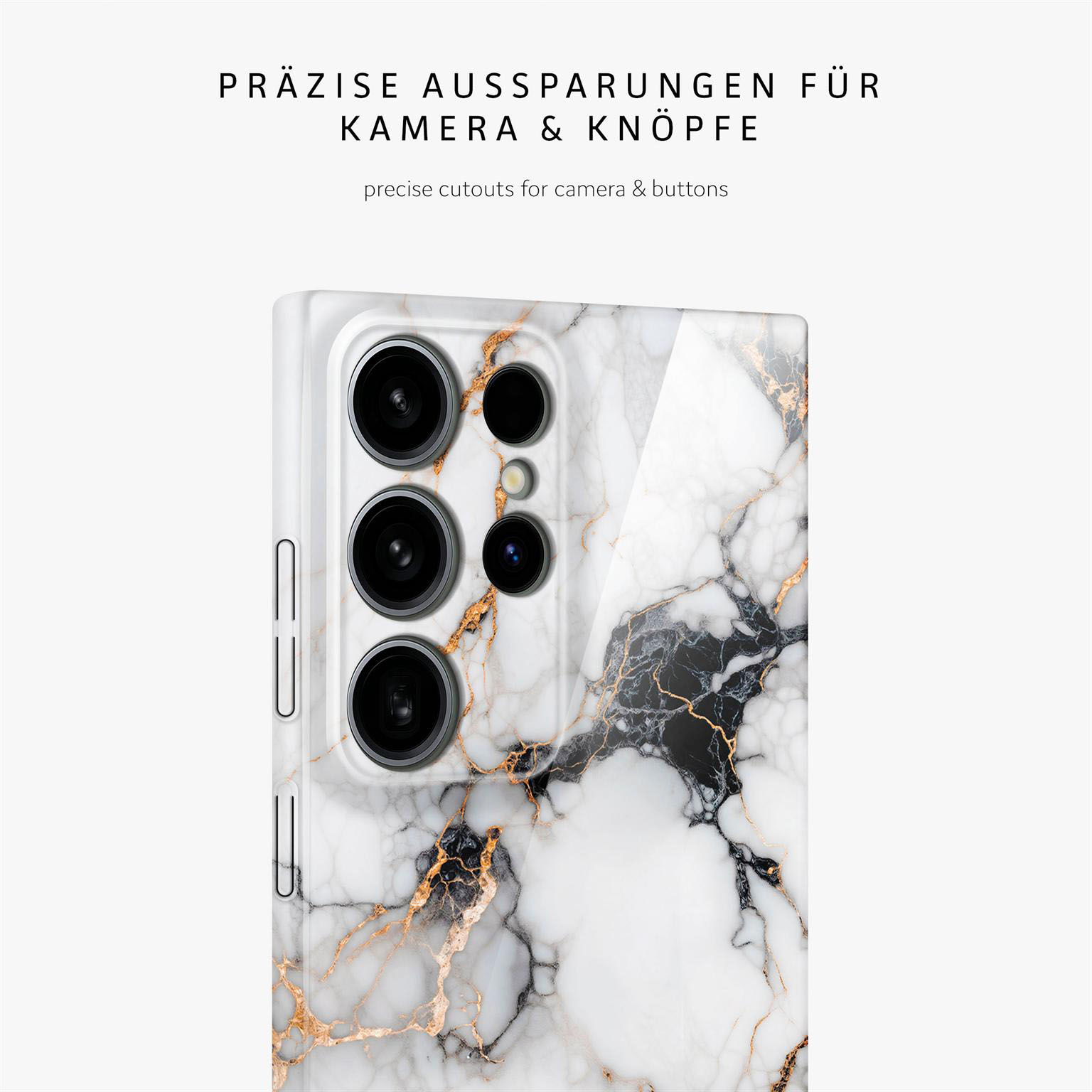 ONEFLOW Bliss Cover Samsung Galaxy S24 Ultra Hülle in Marmor Design – Produktbild 7