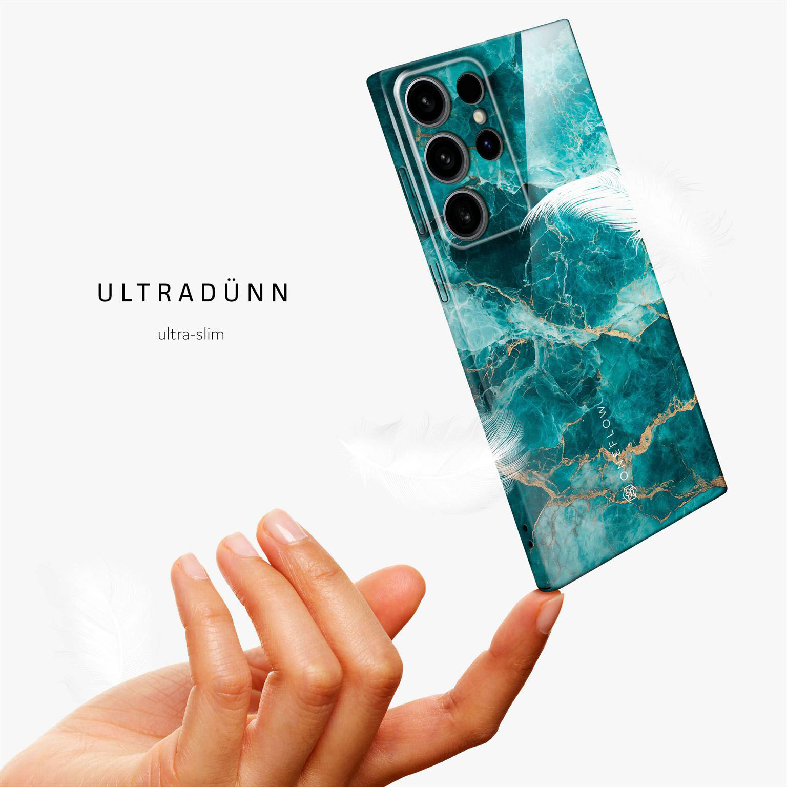 ONEFLOW Bliss Cover Samsung Galaxy S24 Ultra Hülle in Marmor Design – Produktbild 5