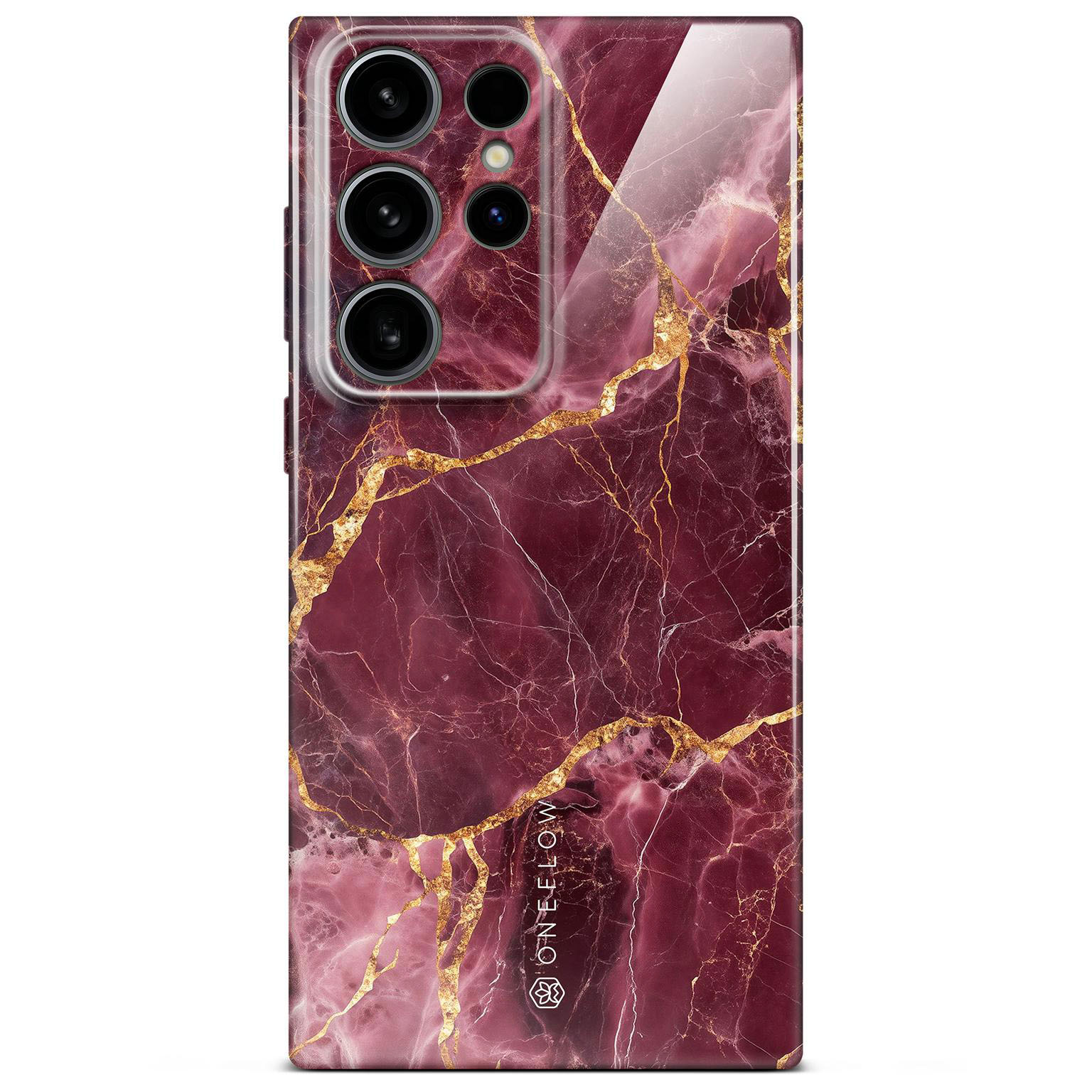 ONEFLOW Bliss Cover Samsung Galaxy S24 Ultra Hülle in Marmor Design – Produktbild 1