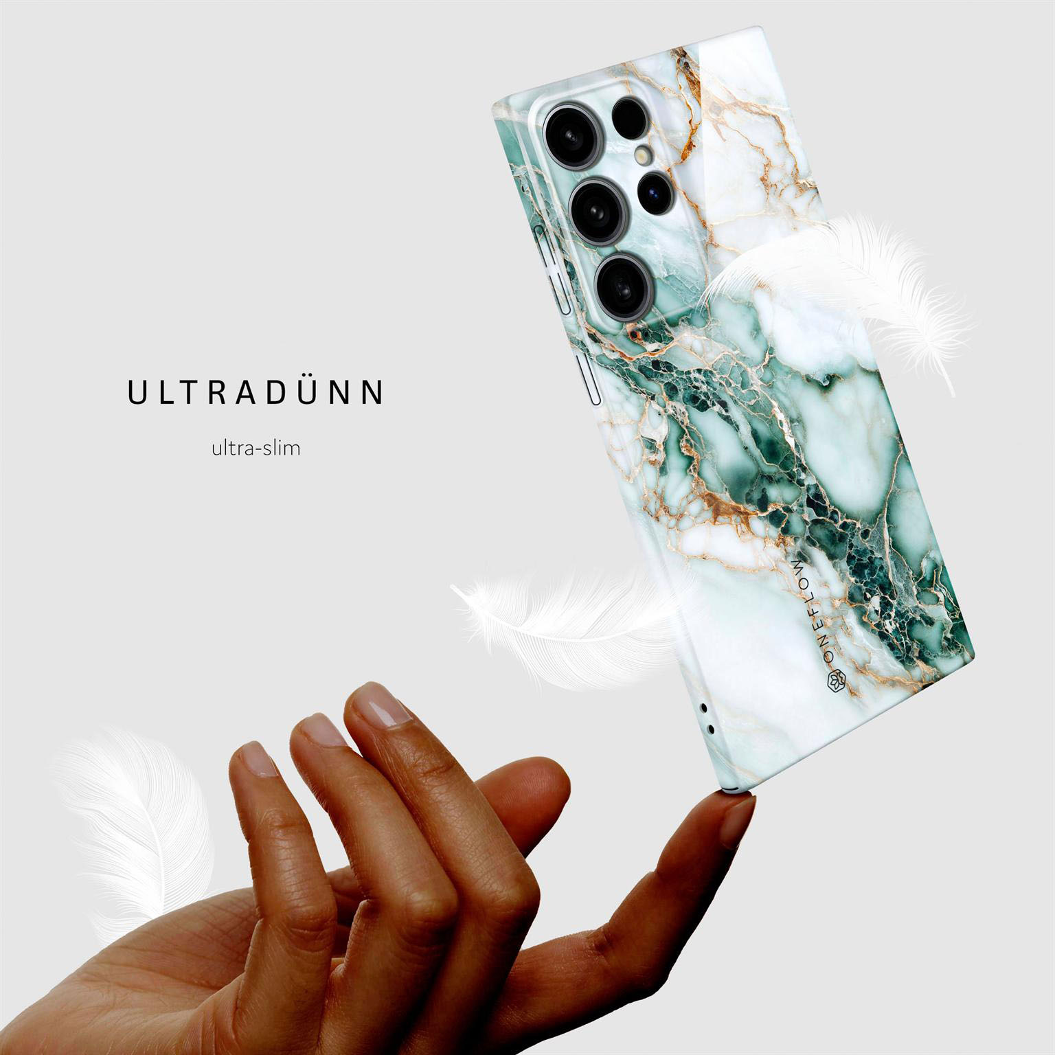ONEFLOW Bliss Cover Samsung Galaxy S24 Ultra Hülle in Marmor Design – Produktbild 5