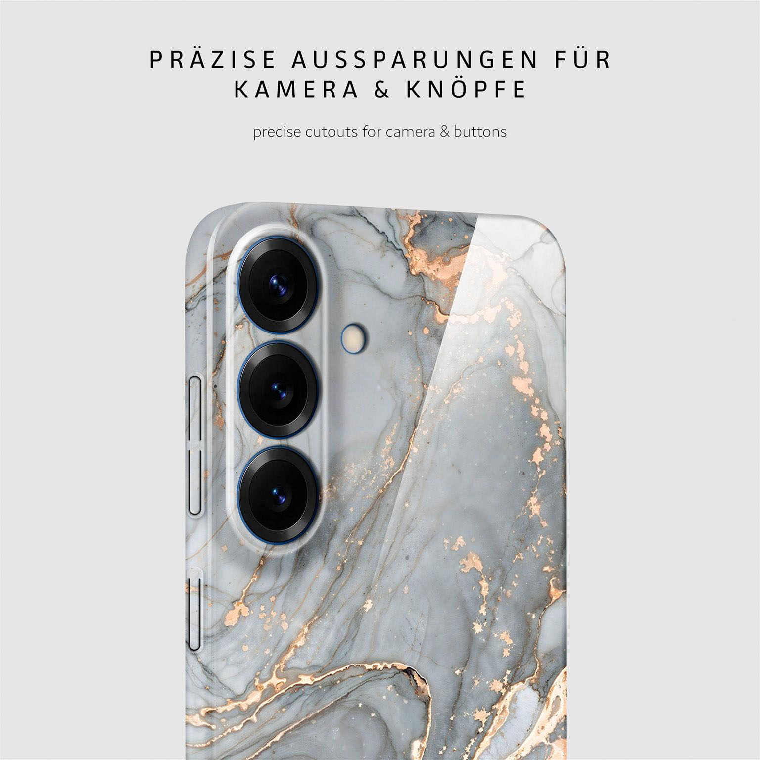 ONEFLOW Bliss Cover Samsung Galaxy S25 Hülle in Marmor Design – Produktbild 7