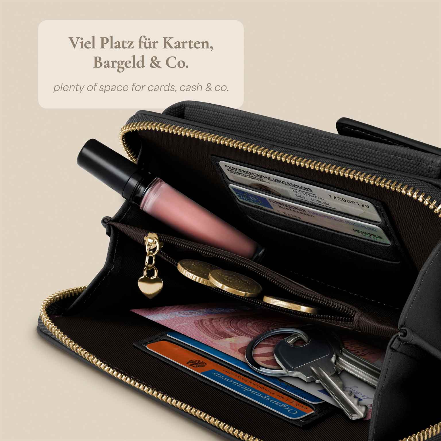 ONEFLOW Bliss Purse Honor 600 Lite Handytasche mit Geldbörse – Produktbild 3