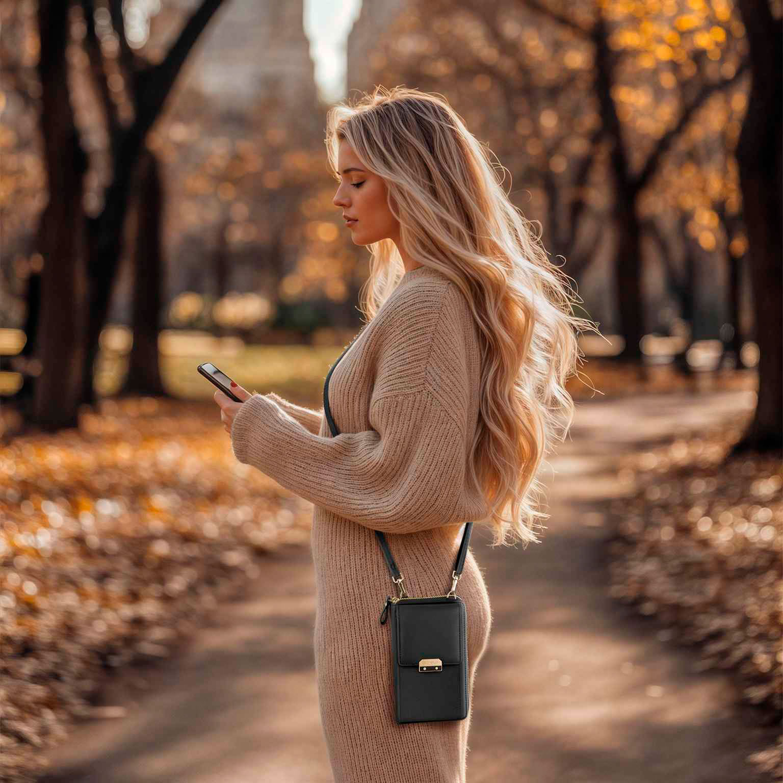 ONEFLOW Bliss Purse Samsung Galaxy A57 5G Handytasche mit Geldbörse – Produktbild 7