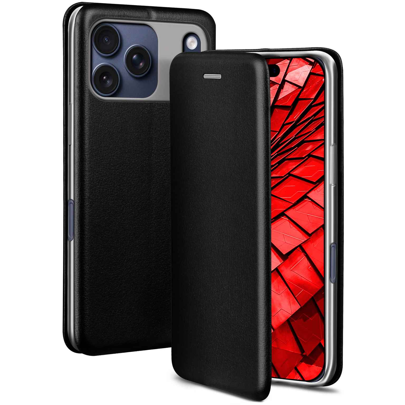 ONEFLOW Business Case iPhone 17 Pro Max Handytasche mit Kartenfach – Produktbild 1
