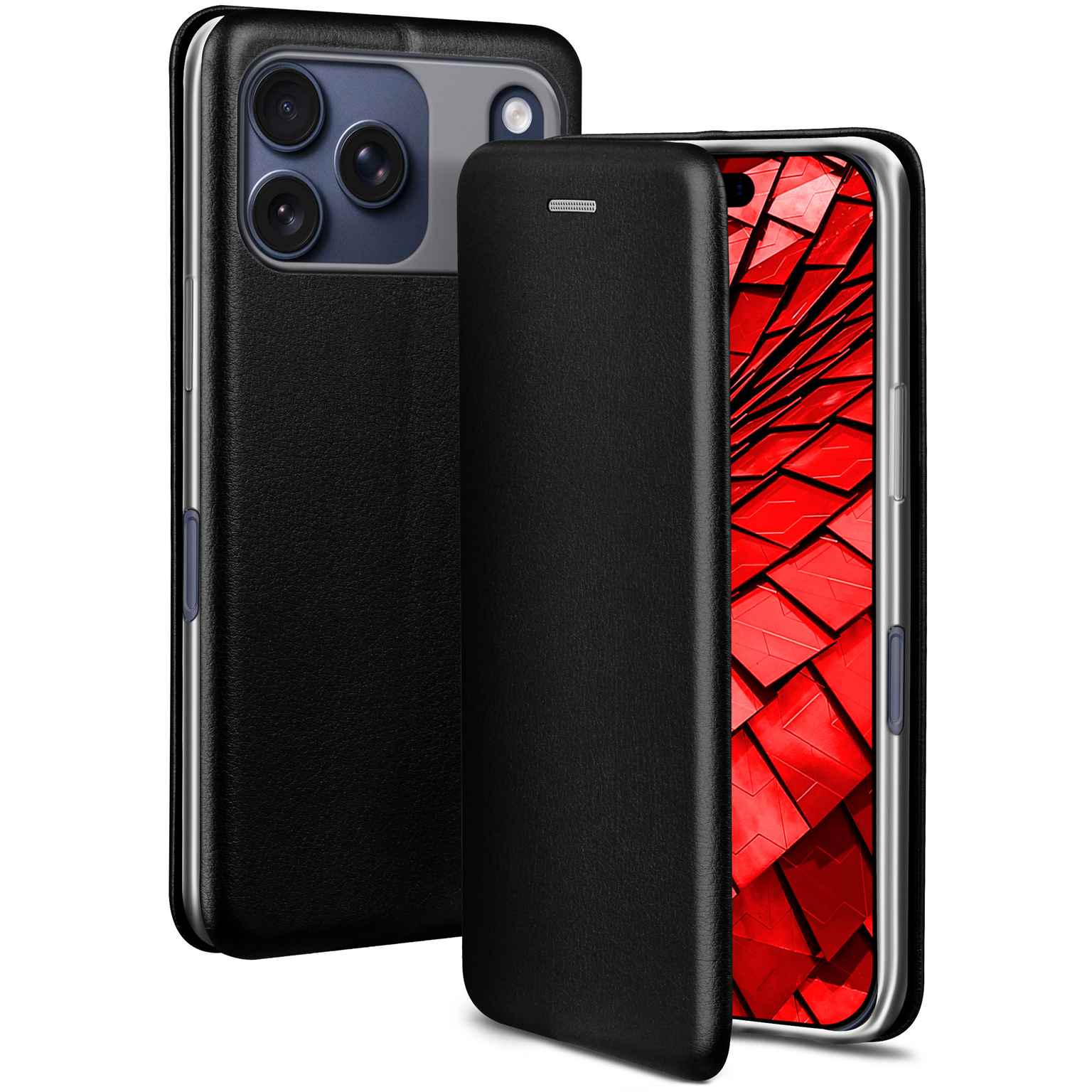 ONEFLOW Business Case iPhone 17 Pro Handytasche mit Kartenfach – Produktbild 1