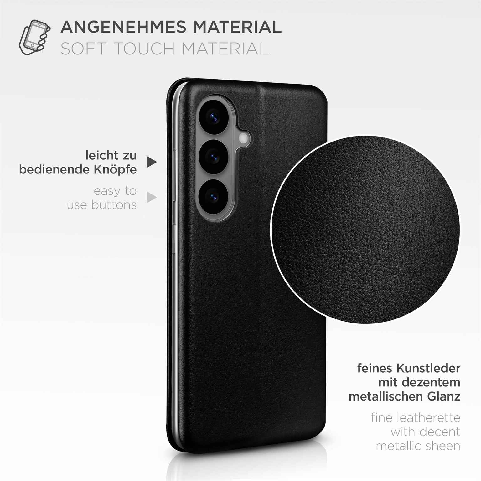 ONEFLOW Business Case Samsung Galaxy S26 Plus Handytasche mit Kartenfach – Weiteres Produktbild 5