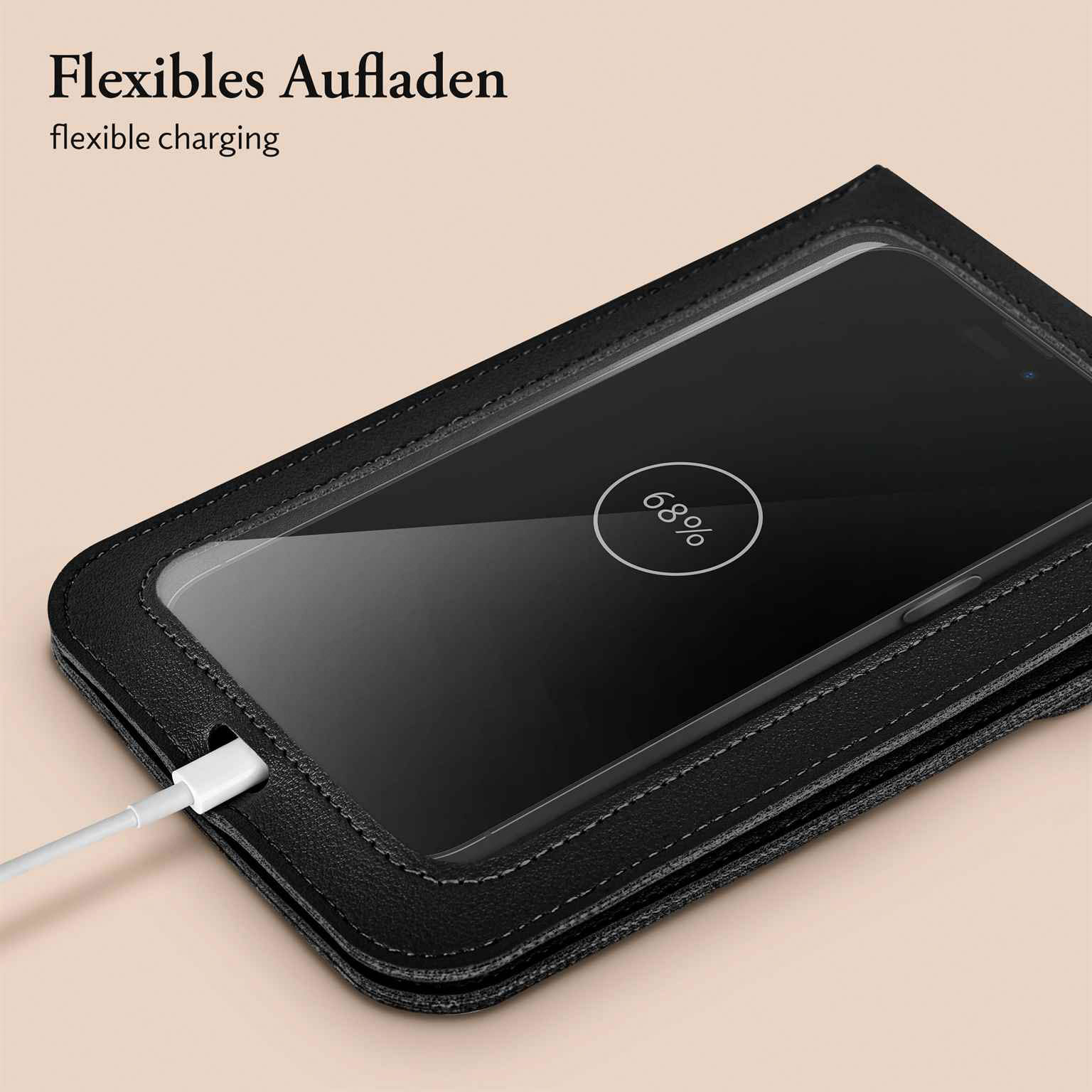 moex CitySling Poco M8 5G Handytasche zum Umhängen – Produktbild 6