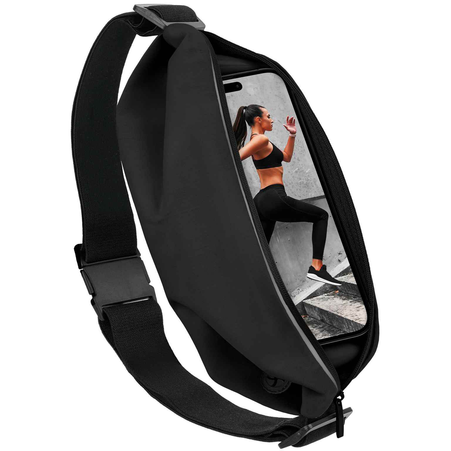 moex Easy Bag iPhone 17 Pro Max Laufgürtel zum Joggen – Produktbild 1
