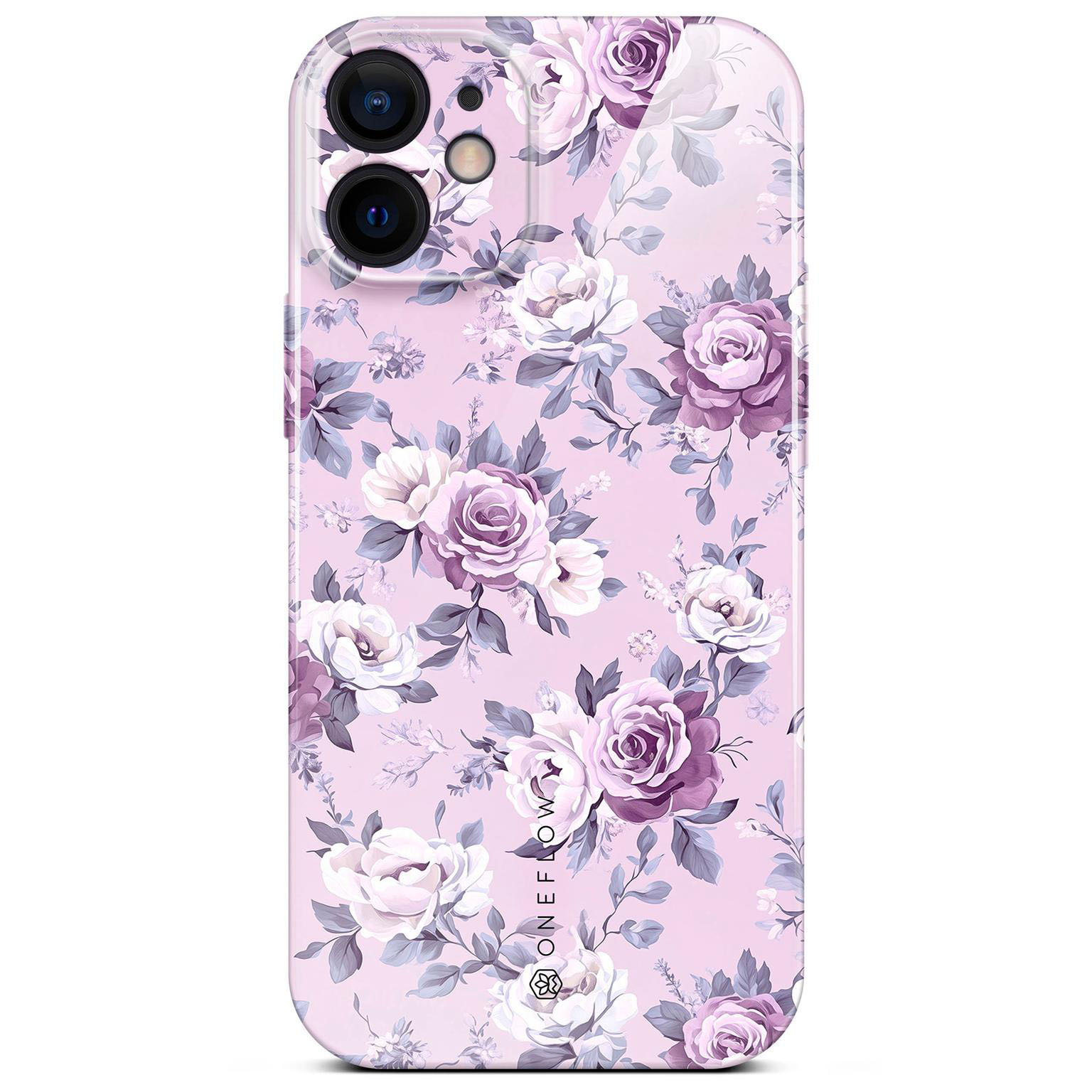 ONEFLOW Flower Cover iPhone 12 Hülle mit Blumen Design – Produktbild 1