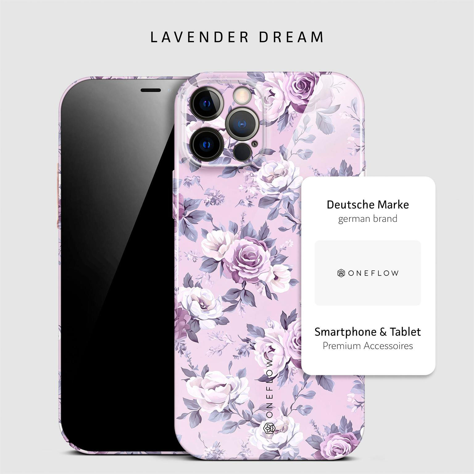 ONEFLOW Flower Cover iPhone 12 Pro Hülle mit Blumen Design – Produktbild 4